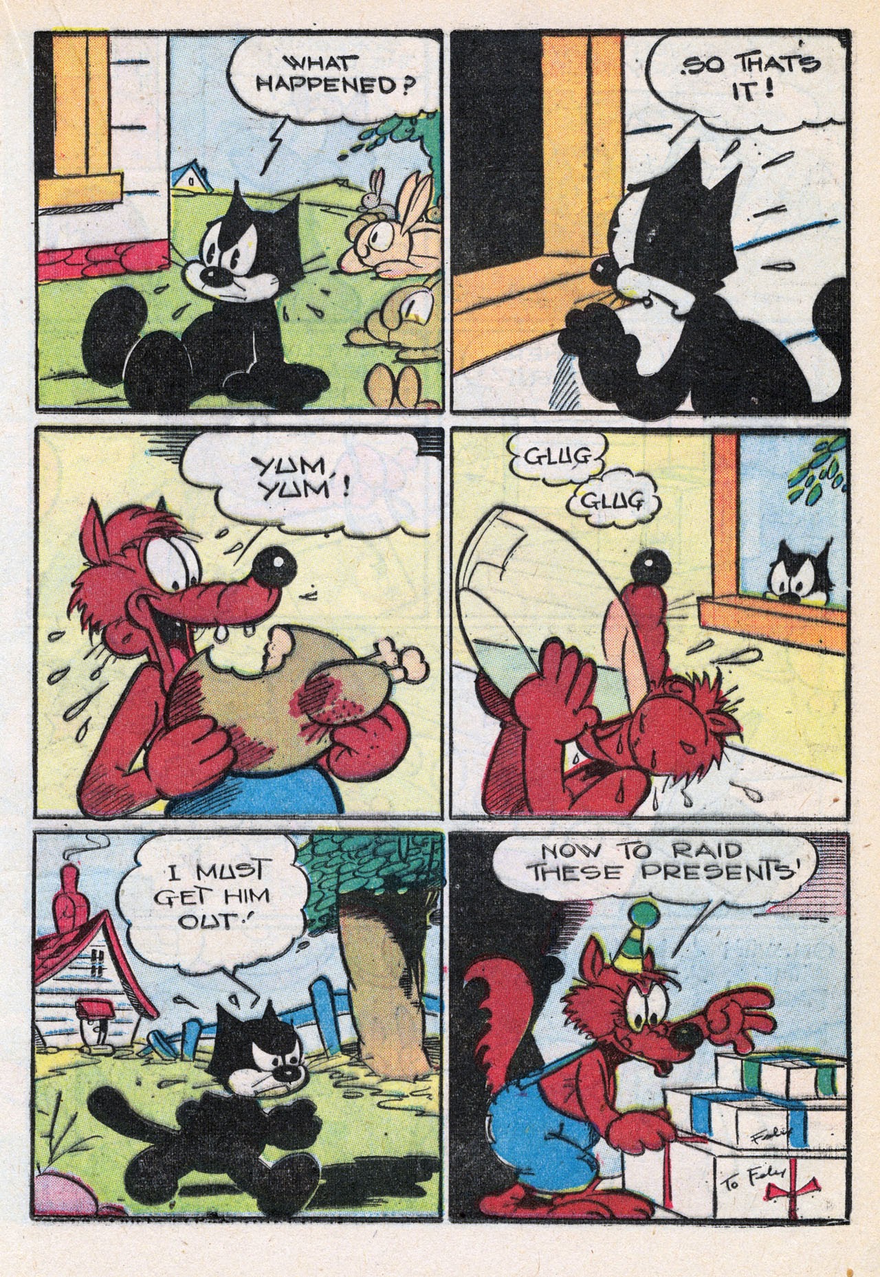 Read online Felix the Cat (1948) comic -  Issue #13 - 25