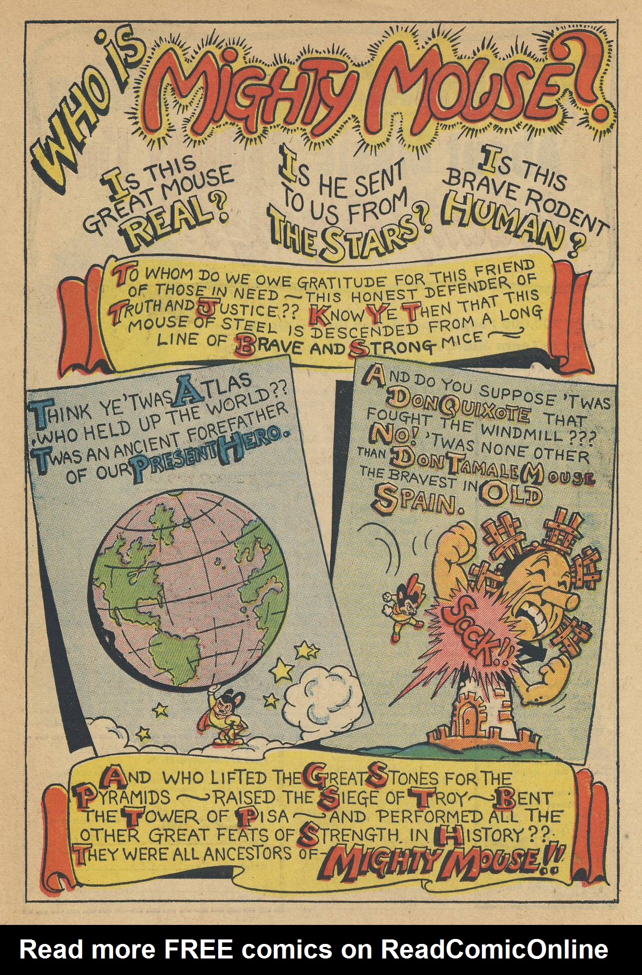 Read online Paul Terry's Mighty Mouse Comics comic -  Issue #54 - 26