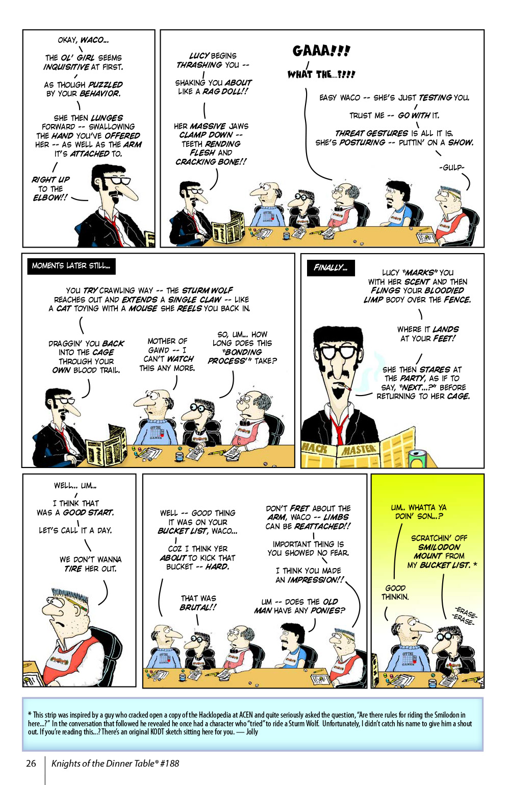 Read online Knights of the Dinner Table comic -  Issue #188 - 28