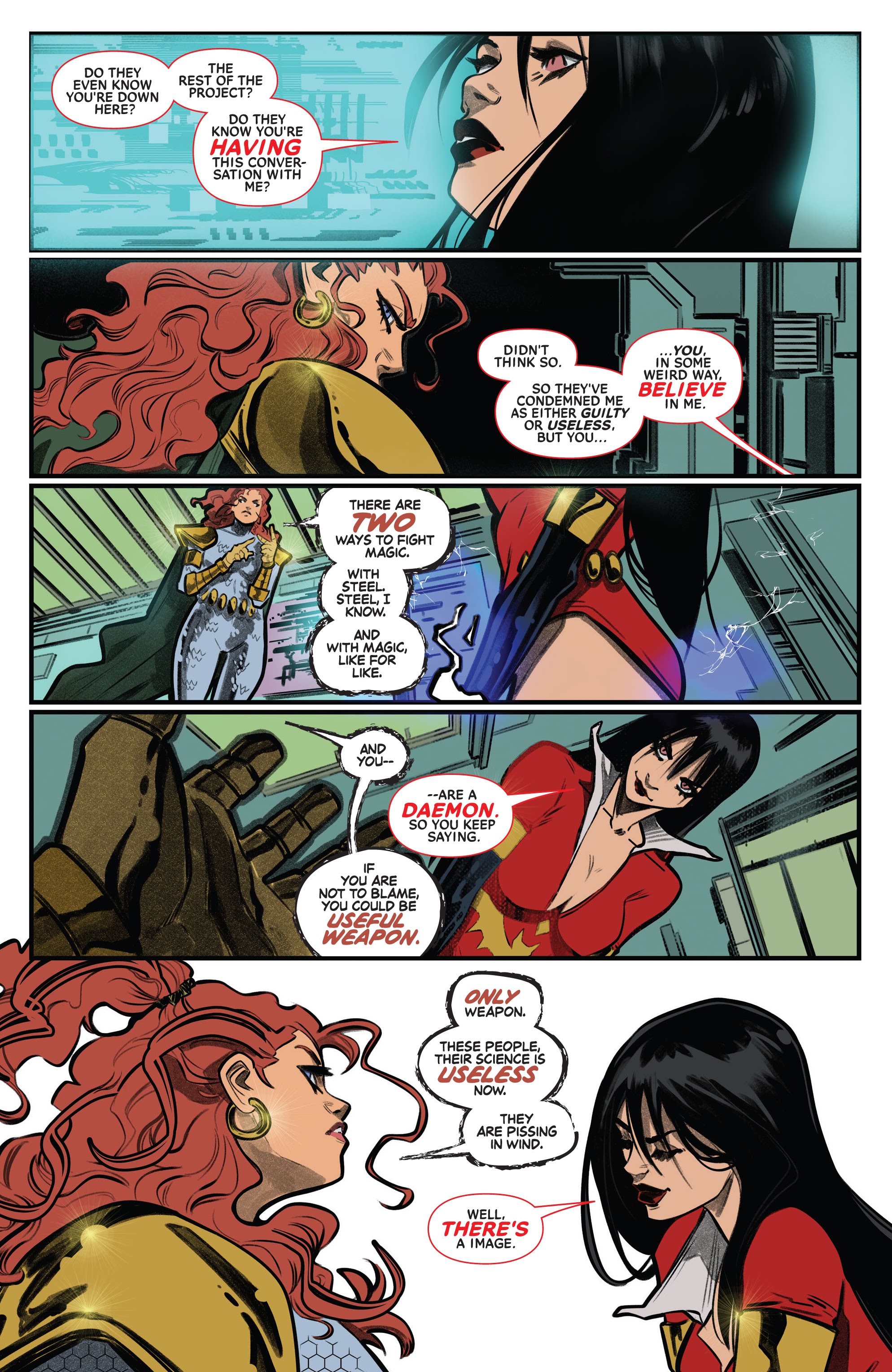 Read online Vampirella Vs. Red Sonja comic -  Issue #1 - 19