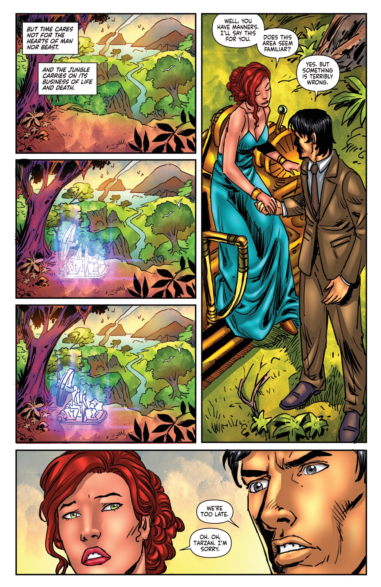 Read online Red Sonja/Tarzan comic -  Issue #3 - 21