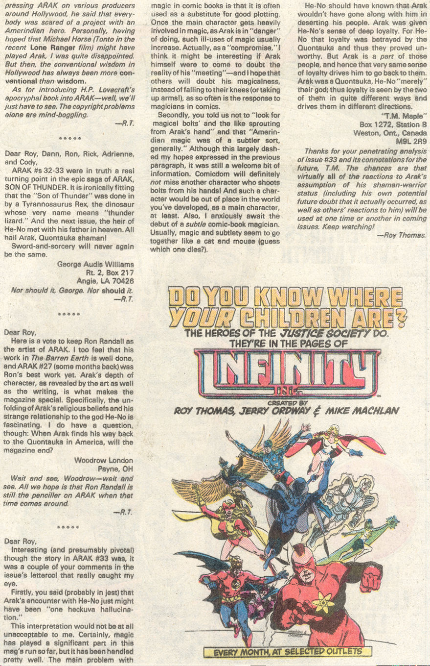 Read online Arak Son of Thunder comic -  Issue #38 - 27