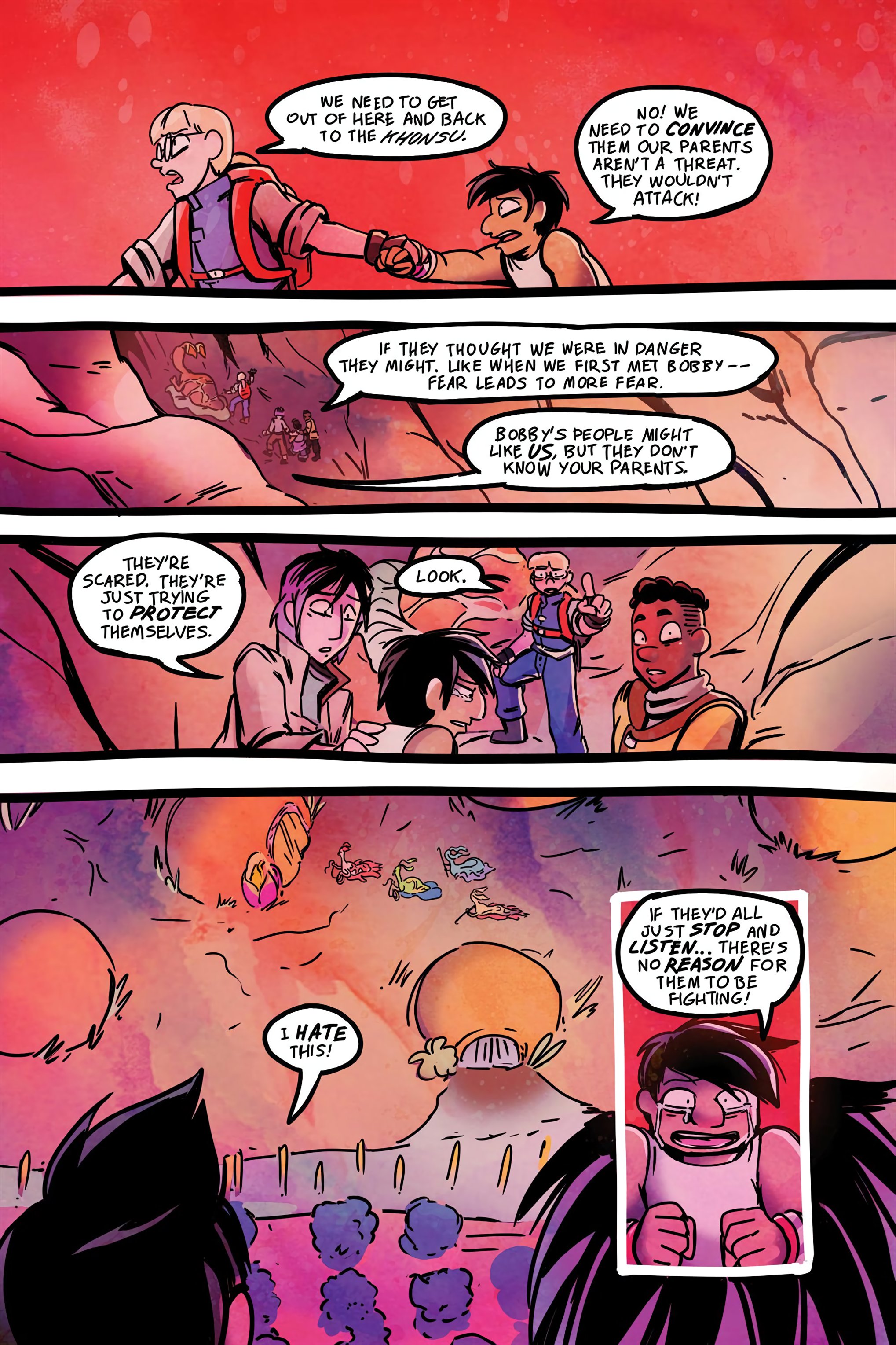 Read online Cosmic Cadets: Contact! comic -  Issue # TPB (Part 1) - 72