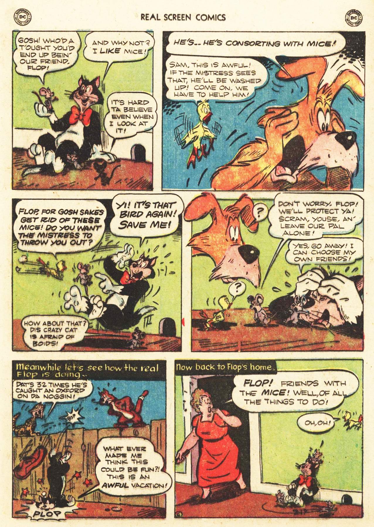 Read online Real Screen Comics comic -  Issue #31 - 35