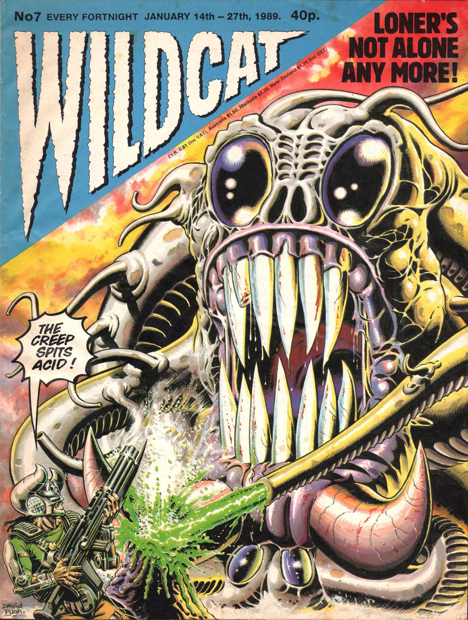 Read online Wildcat comic -  Issue #7 - 1
