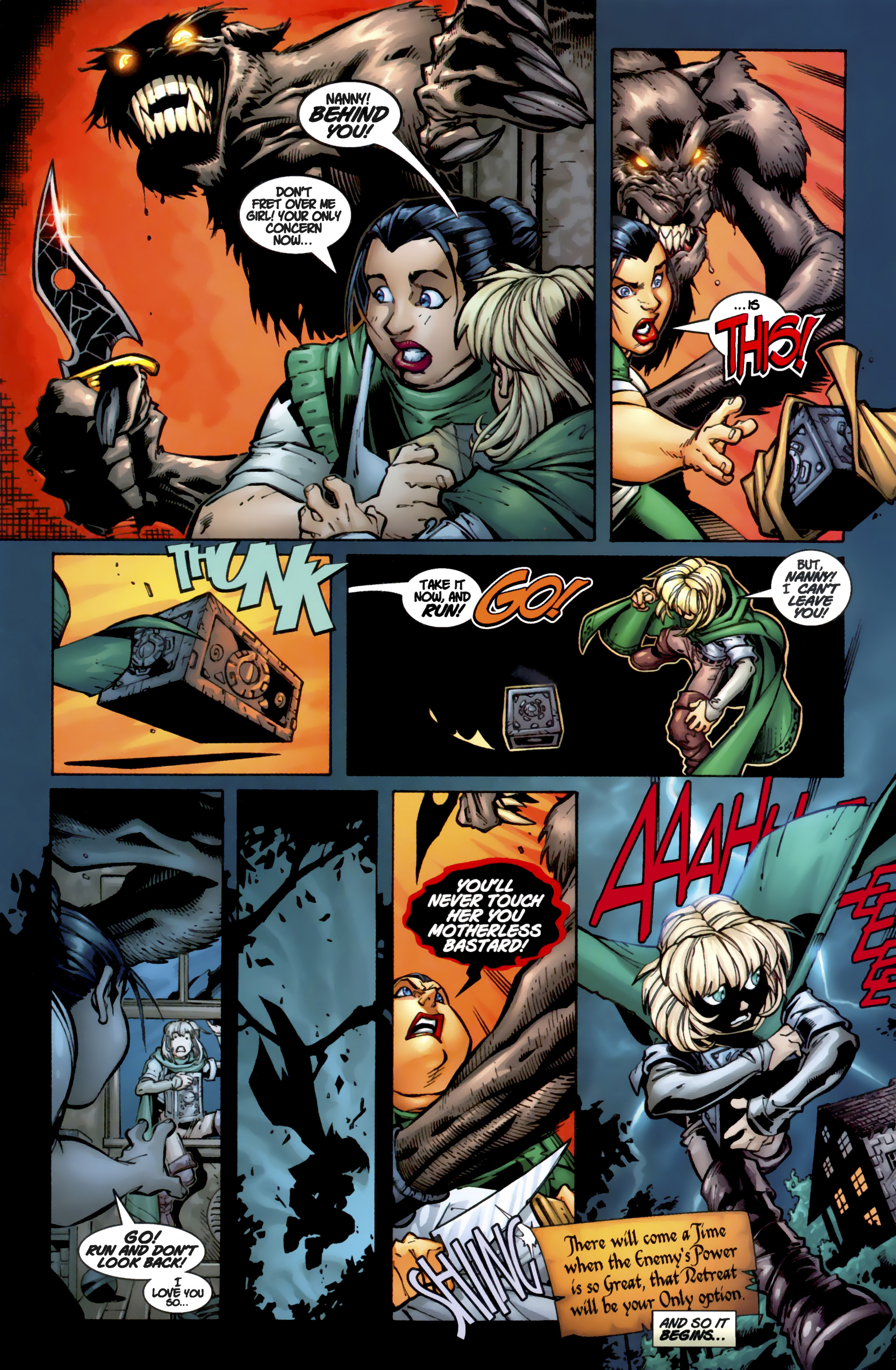 Read online Battle Chasers (1998) comic -  Issue #0 - 11