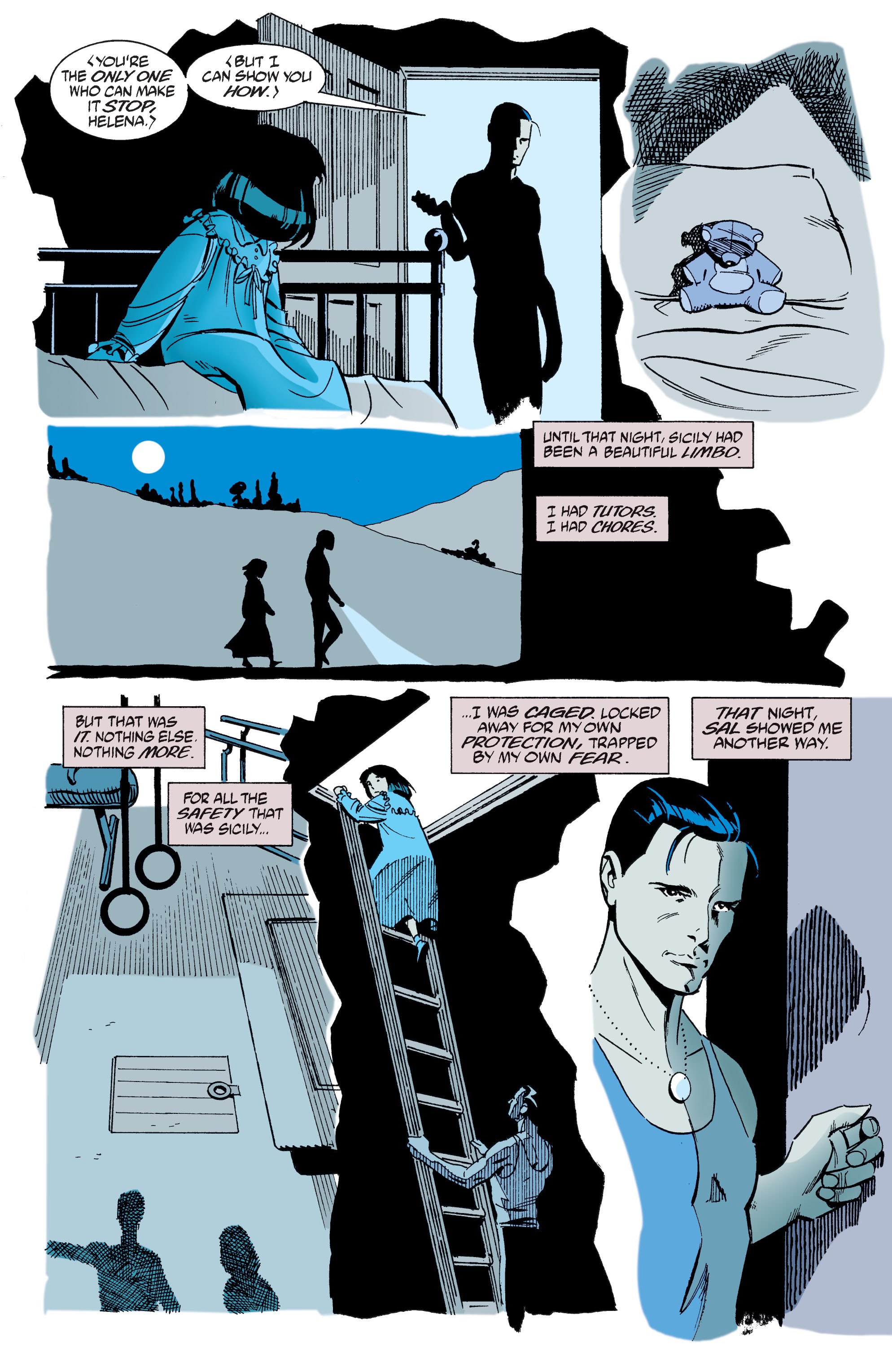 Read online Batman/Huntress: Cry for Blood comic -  Issue # _TPB Birds of Prey - Huntress - 87