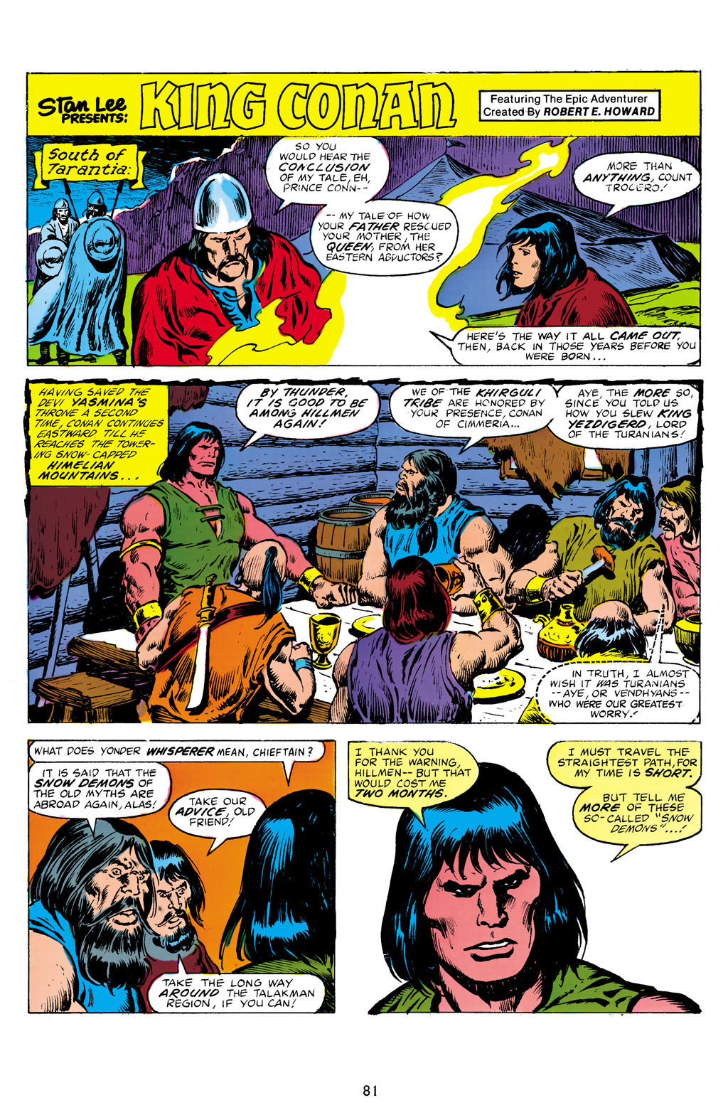 Read online The Chronicles of King Conan comic -  Issue # TPB 2 (Part 1) - 77