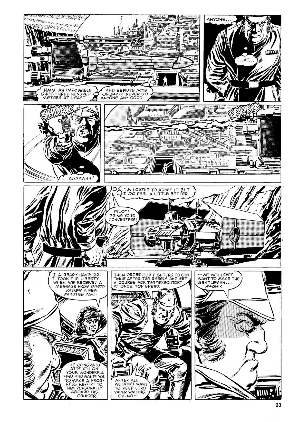 Read online Star Wars Weekly comic -  Issue #165 - 23