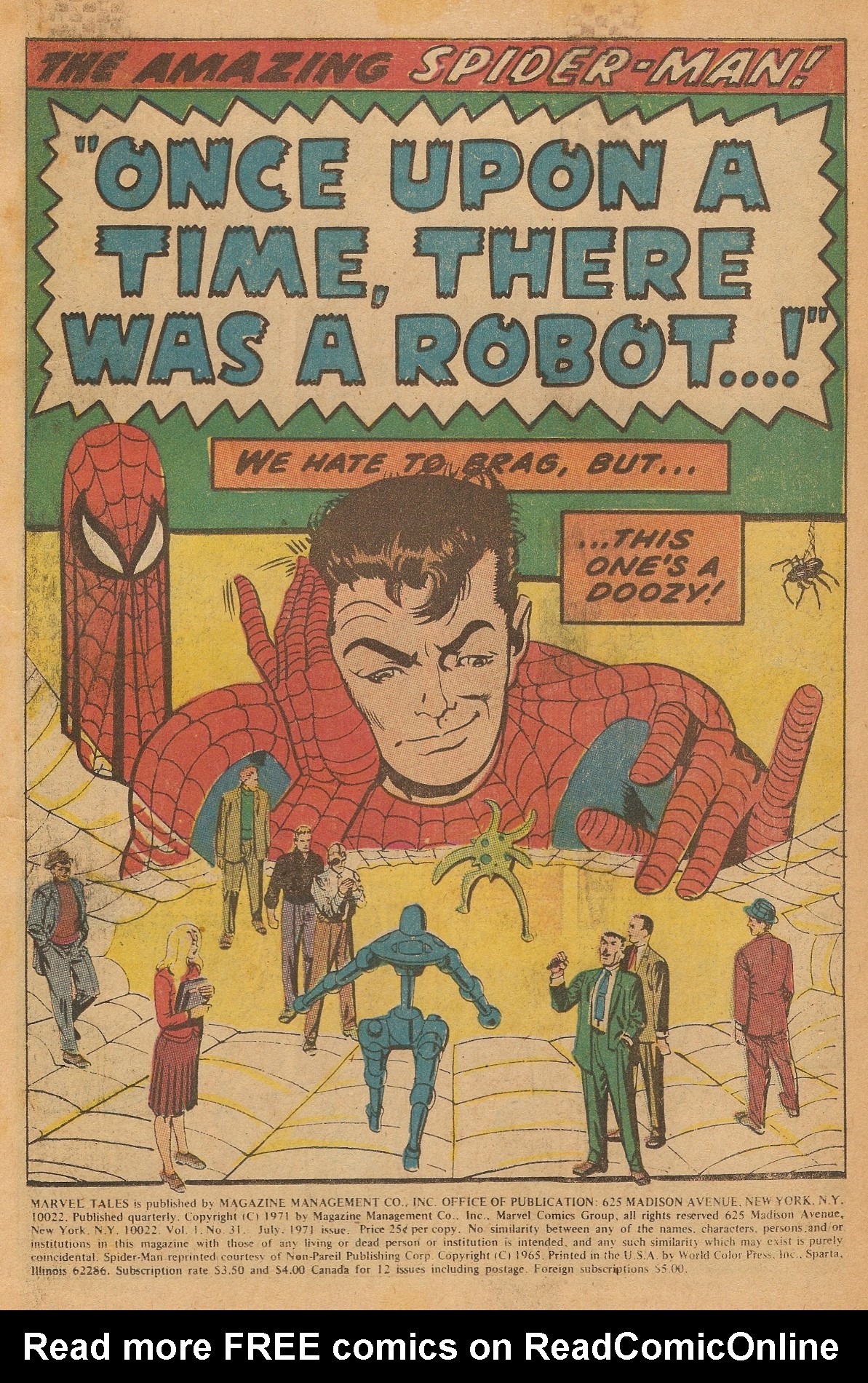 Read online Marvel Tales (1964) comic -  Issue #31 - 3