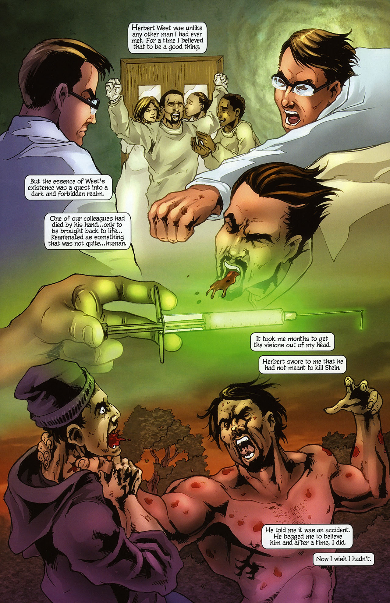 Read online The Chronicles of Dr. Herbert West comic -  Issue #3 - 3