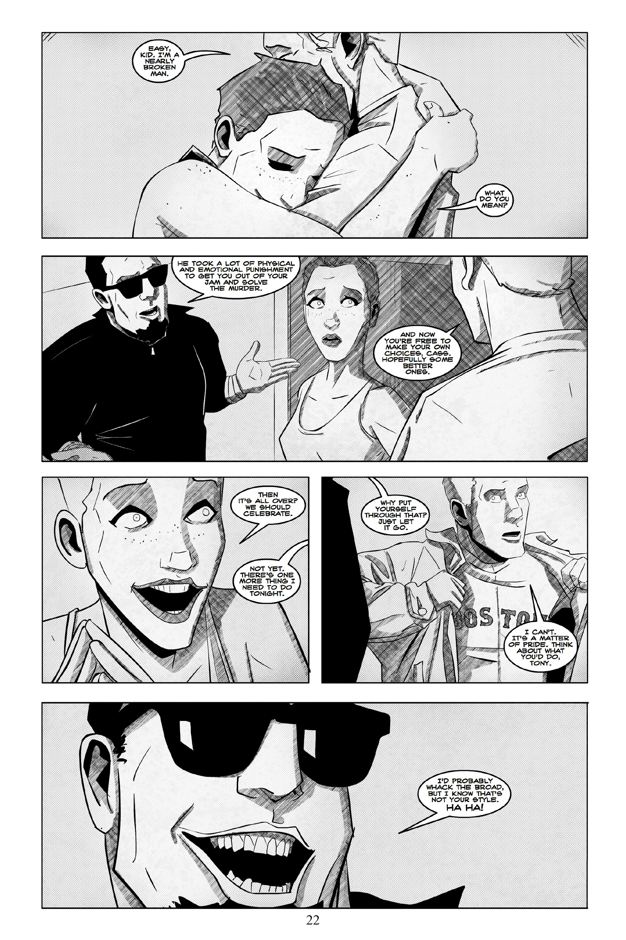 Read online Two Redheads & A Dead Blonde comic -  Issue #5 - 23