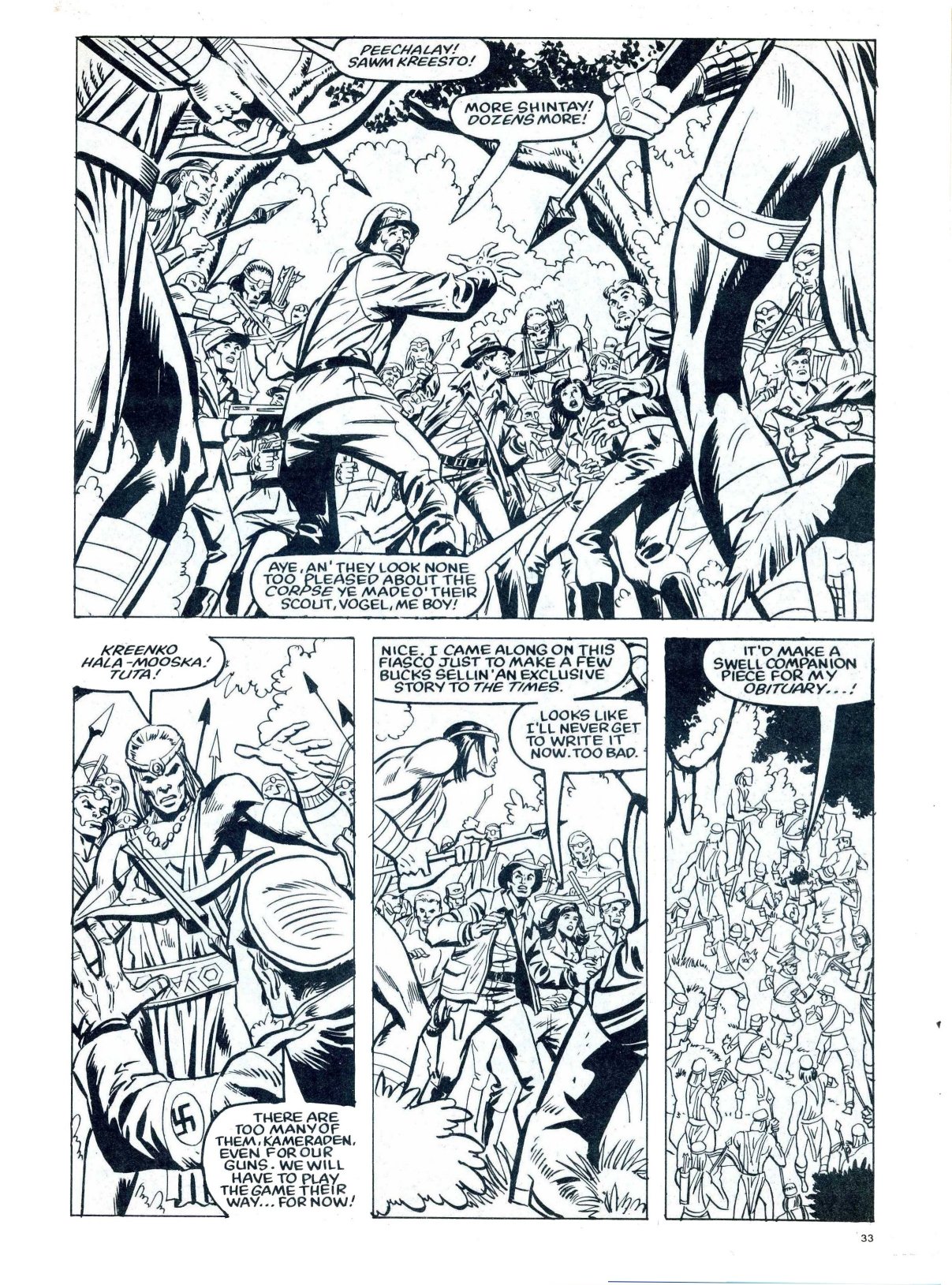 Read online Indiana Jones comic -  Issue #5 - 31