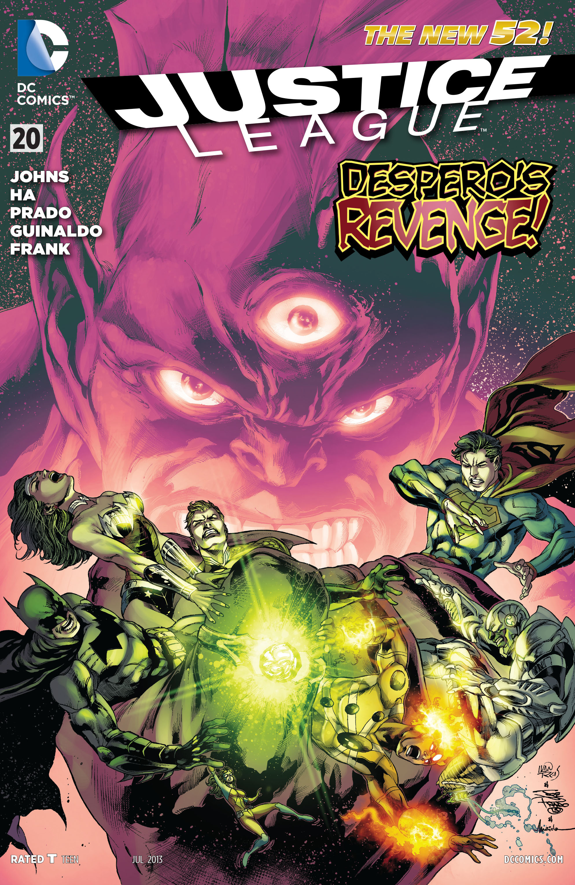 Read online Justice League (2011) comic -  Issue #20 - 1