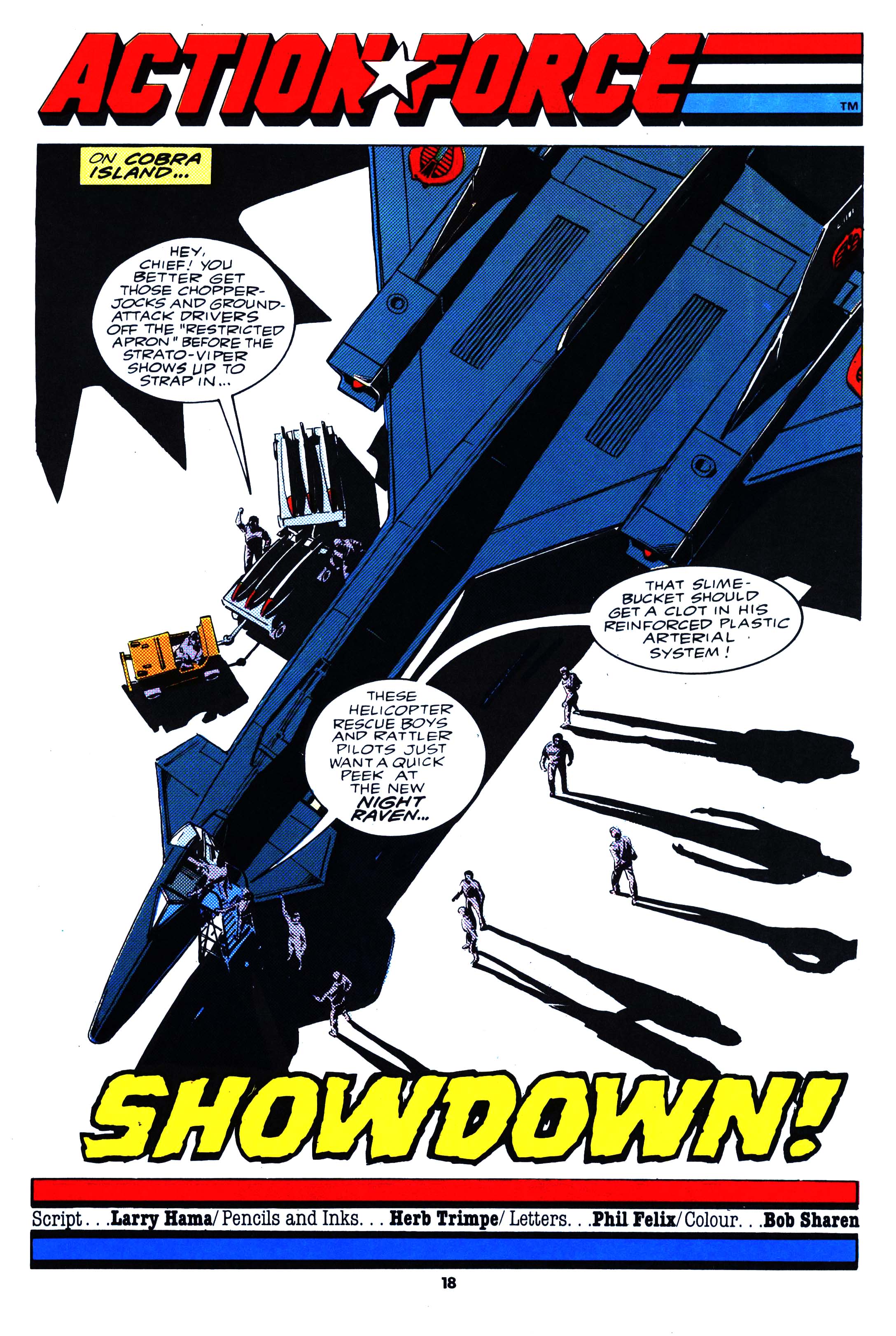 Read online Action Force comic -  Issue #43 - 18