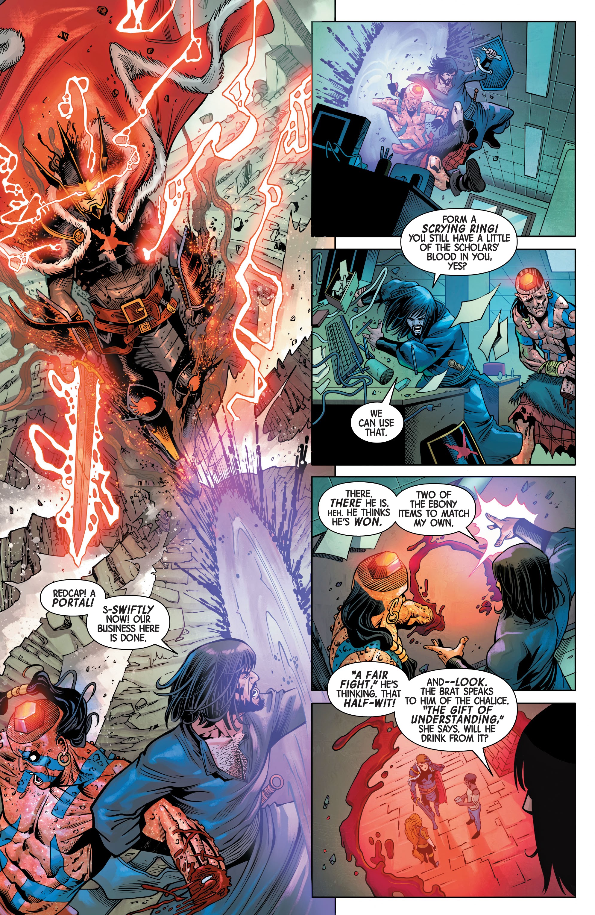 Read online Black Knight: Curse Of The Ebony Blade comic -  Issue #3 - 21