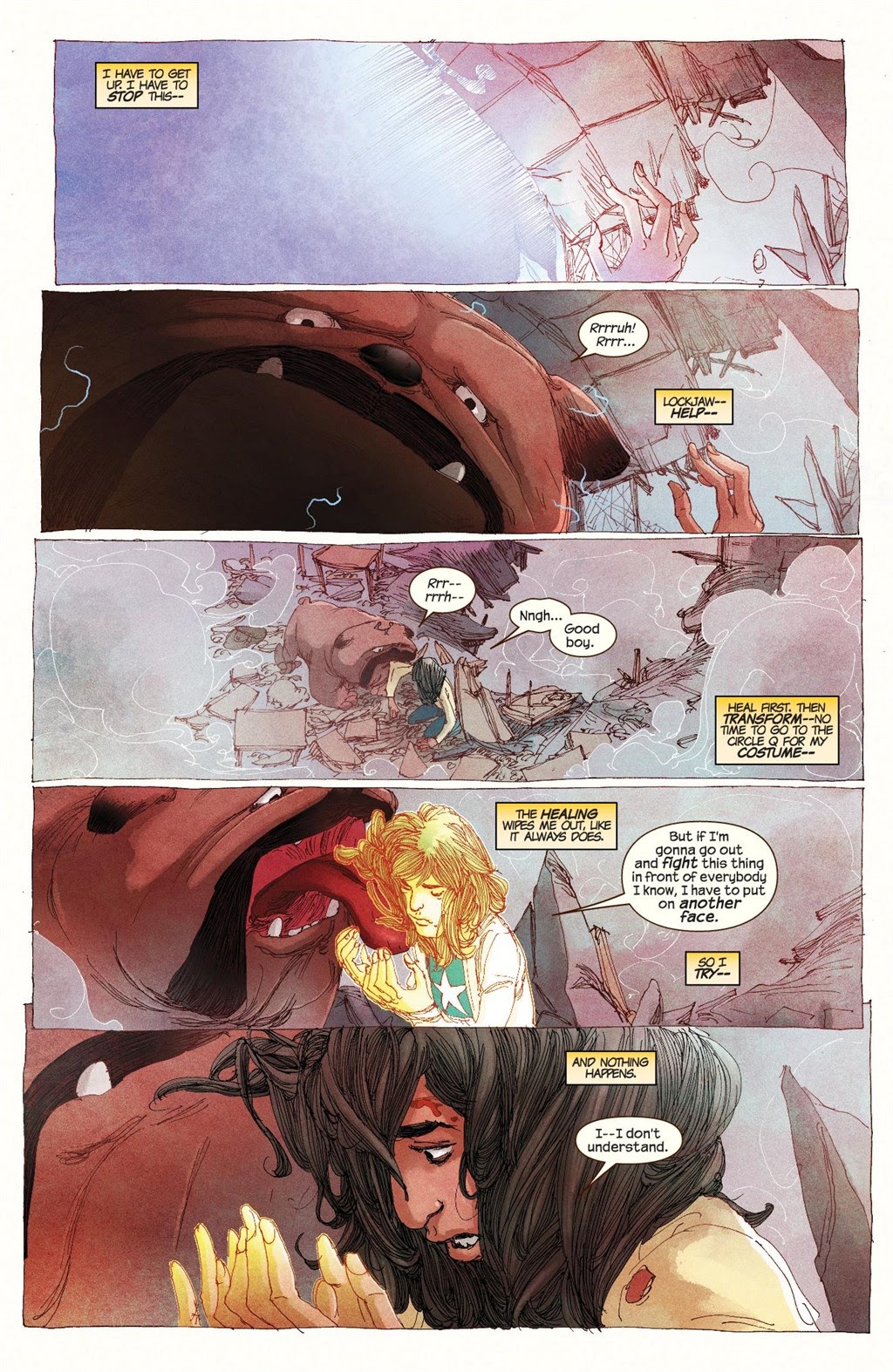 Read online Ms. Marvel Meets The Marvel Universe comic -  Issue # TPB (Part 1) - 65