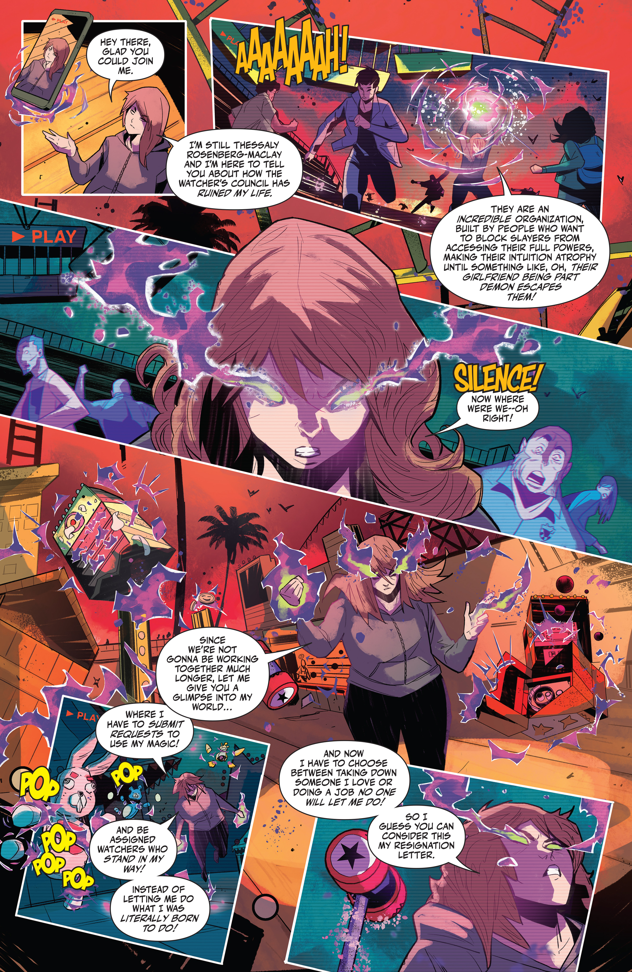 Read online Buffy the Last Vampire Slayer (2023) comic -  Issue #4 - 8