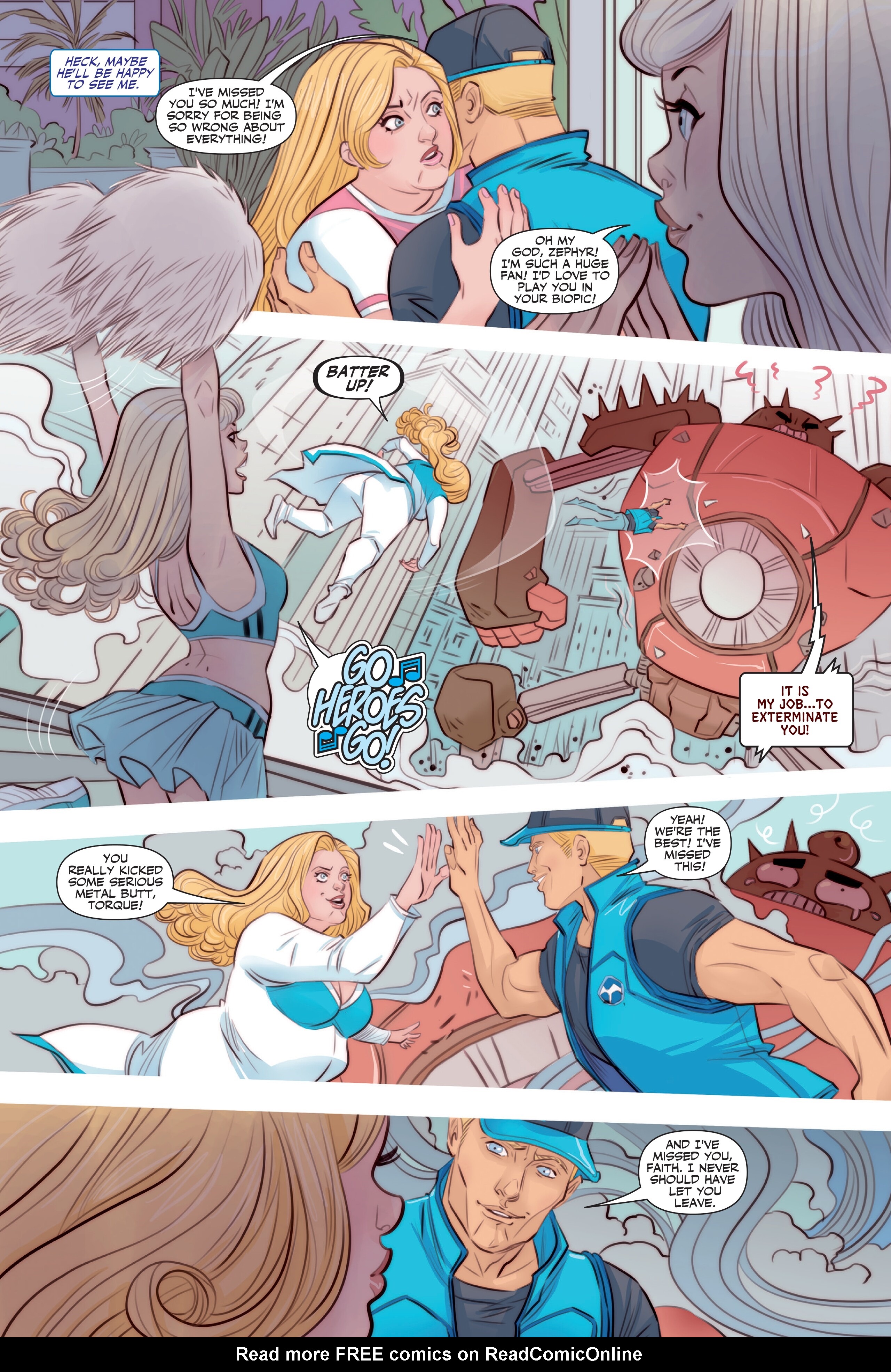 Read online Faith Deluxe Edition comic -  Issue # TPB (Part 1) - 45