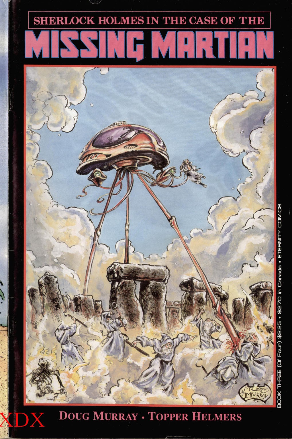 Read online Sherlock Holmes in the Case of the Missing Martian comic -  Issue #3 - 1