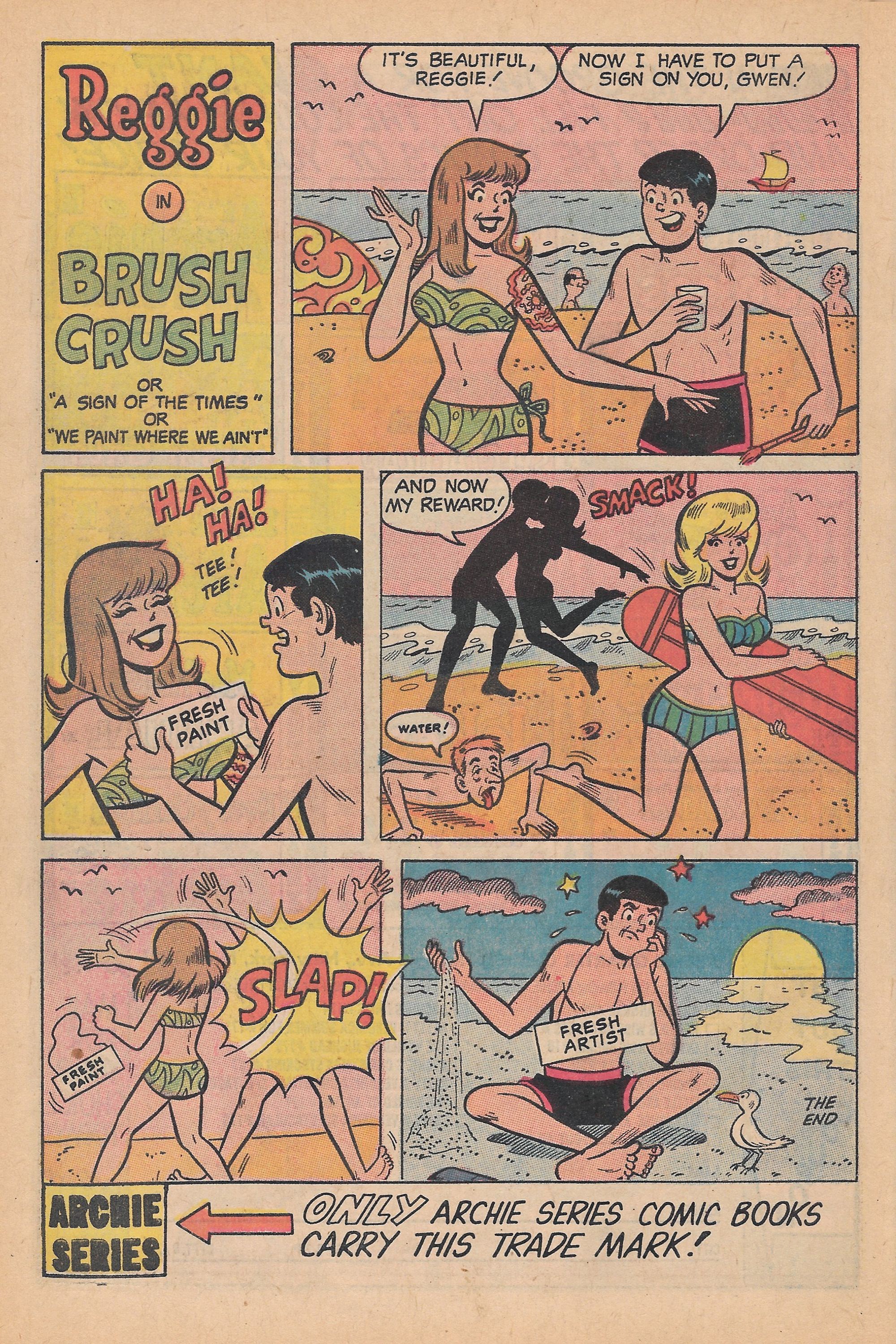 Read online Reggie's Wise Guy Jokes comic -  Issue #15 - 32