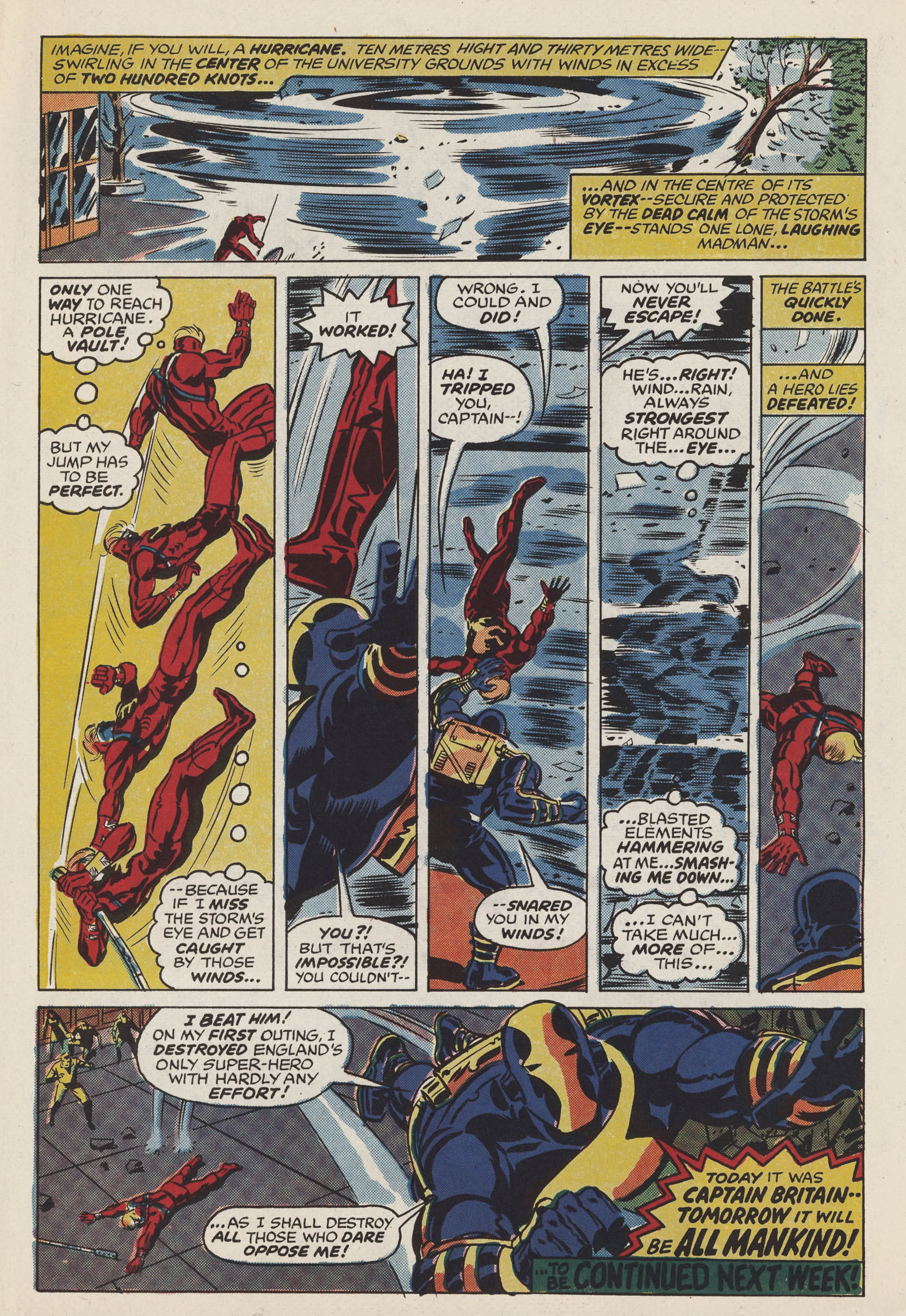 Read online Captain Britain (1976) comic -  Issue #4 - 8
