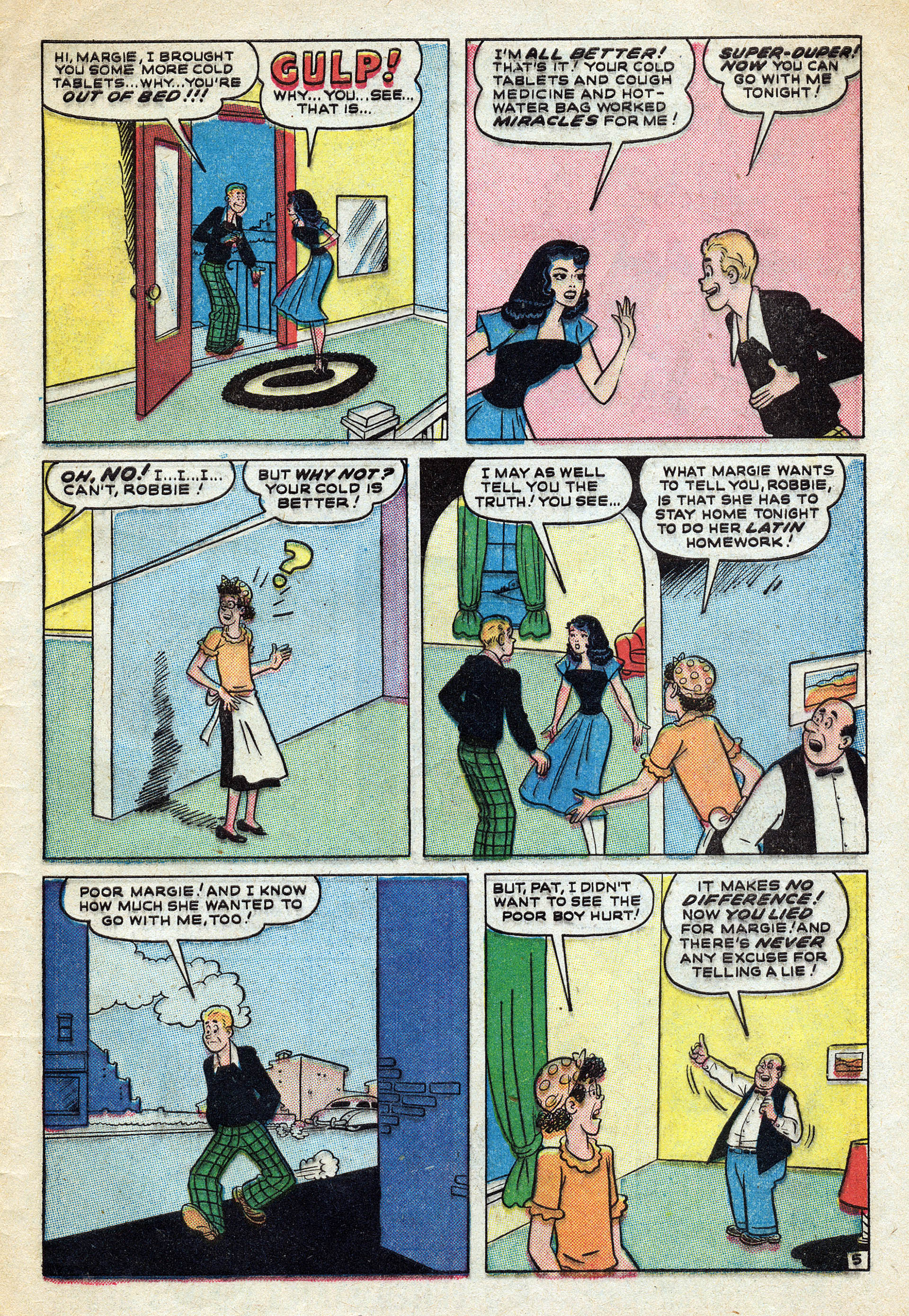 Read online Margie Comics comic -  Issue #48 - 45