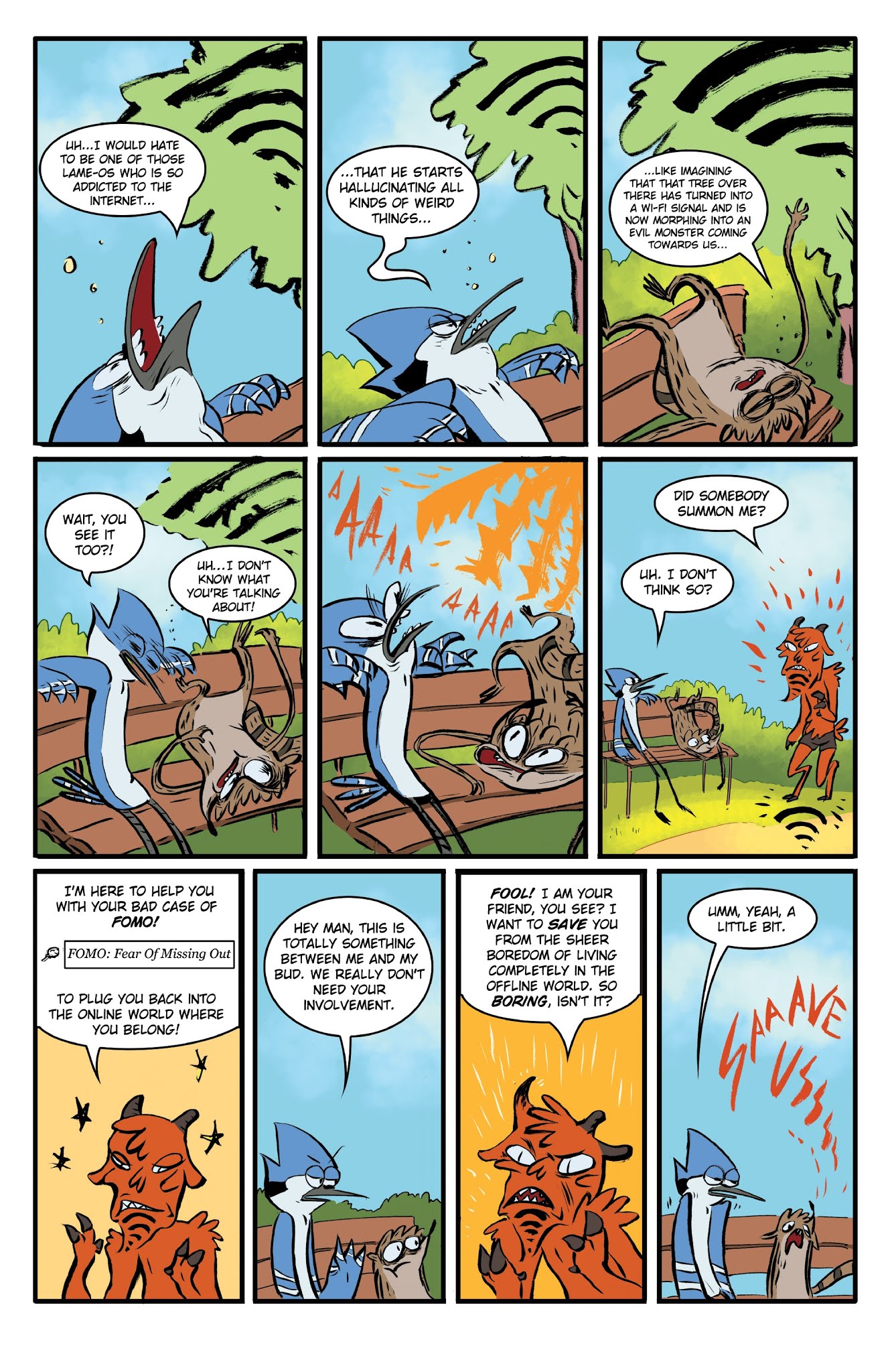 Read online Regular Show: Parks and Wreck comic -  Issue # TPB - 14