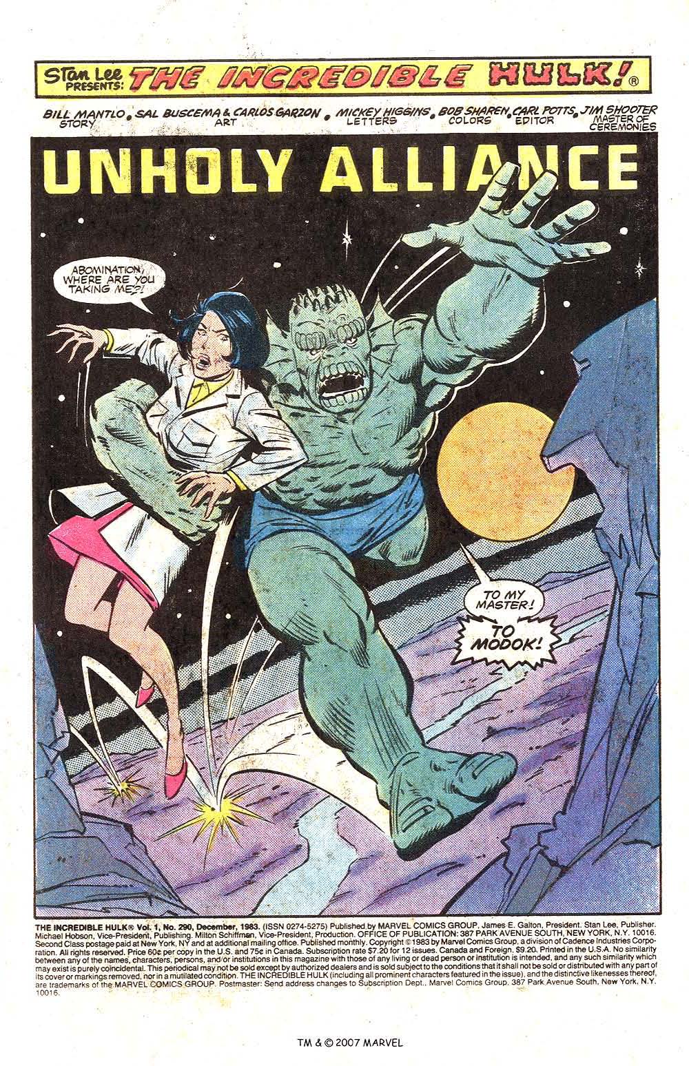 Read online The Incredible Hulk (1968) comic -  Issue #290 - 3