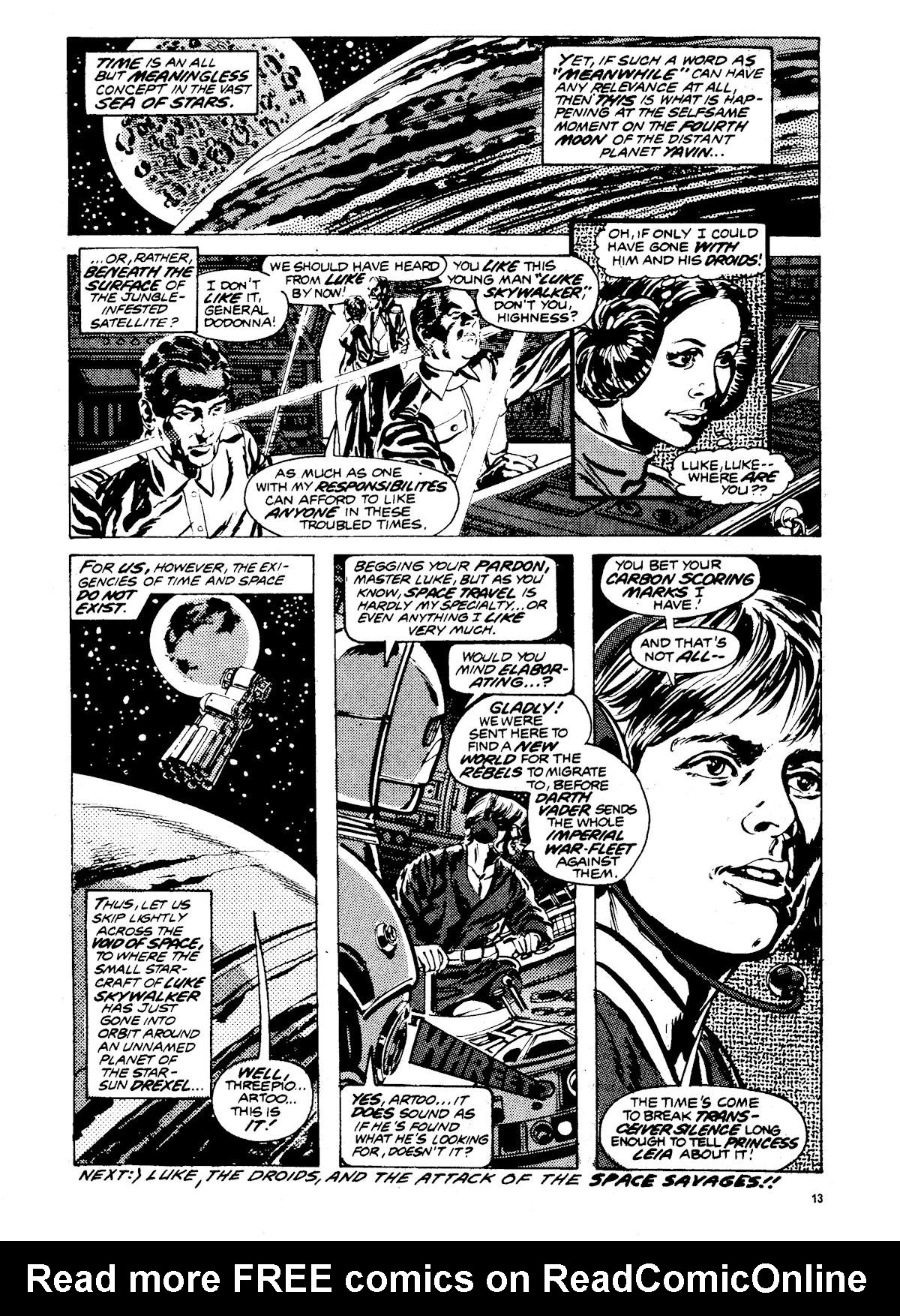 Read online Star Wars Weekly comic -  Issue #17 - 13