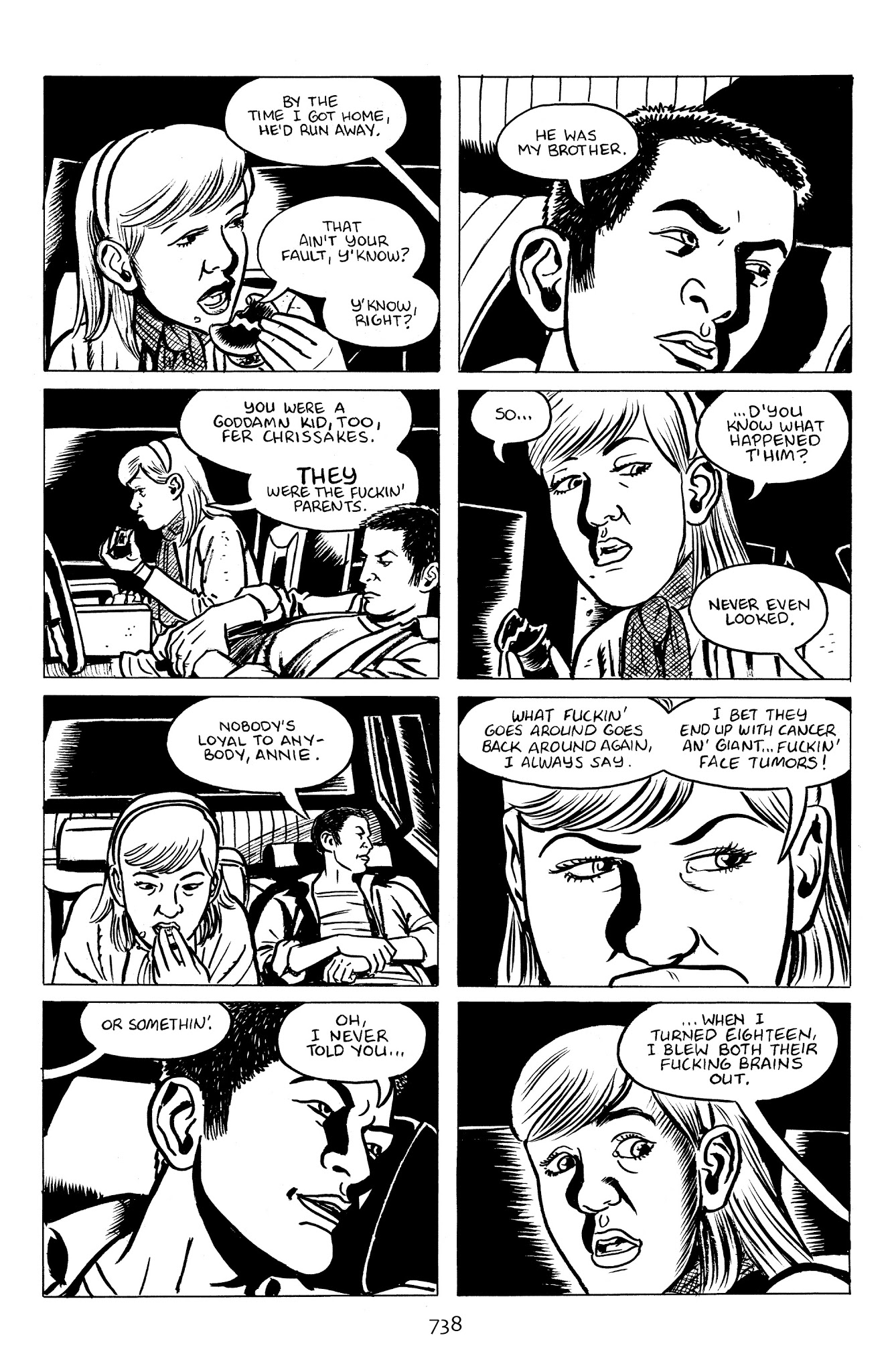 Read online Stray Bullets: Sunshine & Roses comic -  Issue #27 - 9
