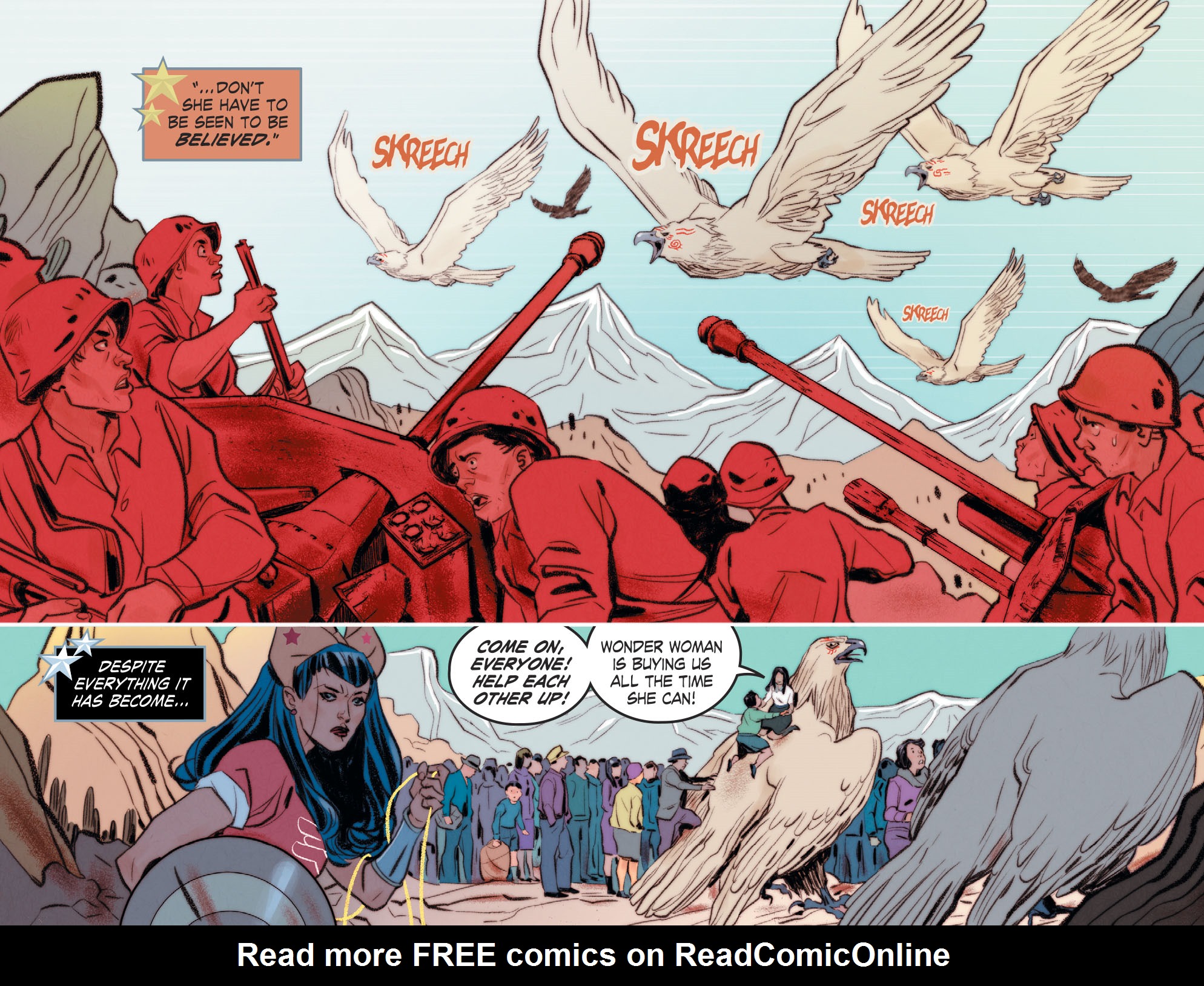Read online Bombshells: United comic -  Issue #1 - 22