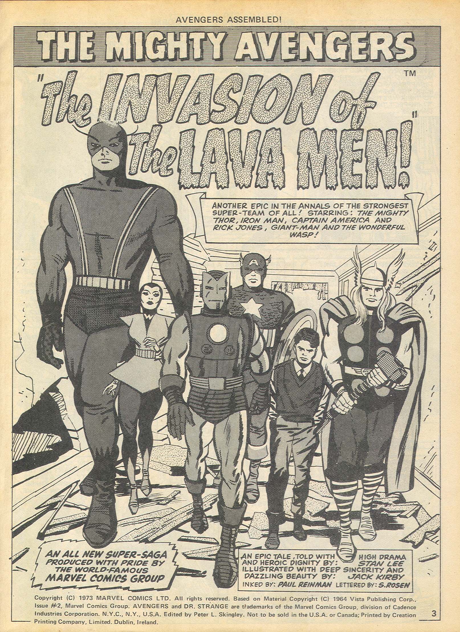 Read online The Avengers (1973) comic -  Issue #2 - 3