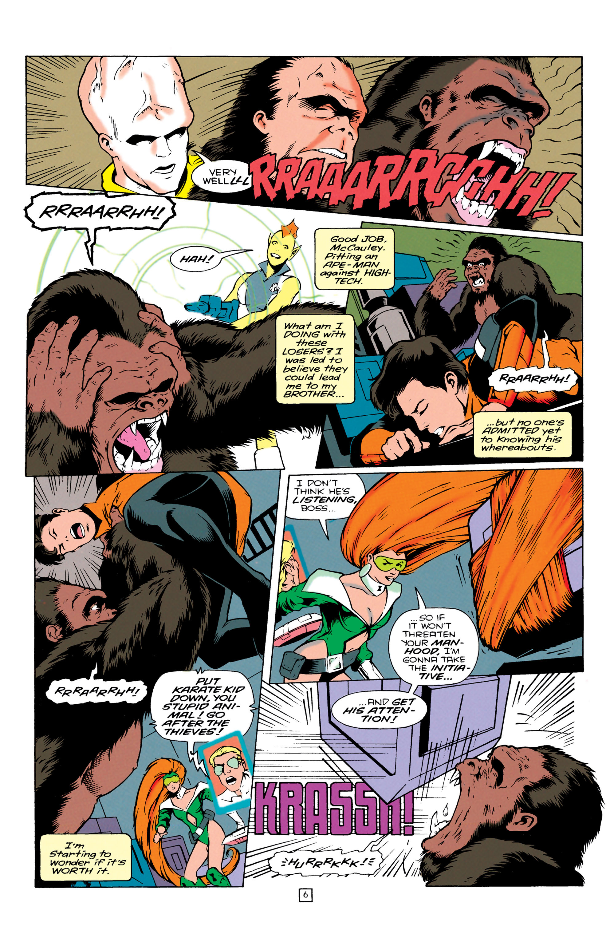 Read online Legionnaires comic -  Issue #21 - 7