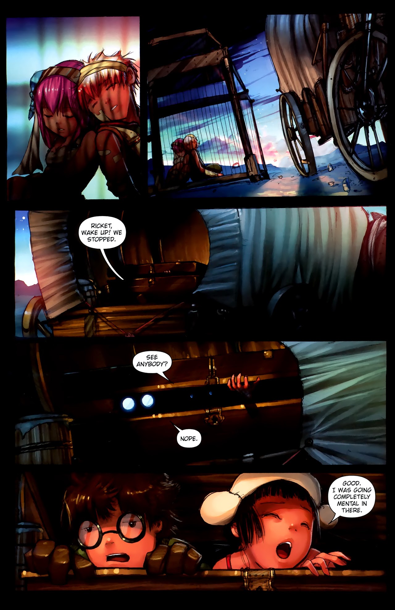 Read online Sky Pirates Of Neo Terra comic -  Issue #3 - 13