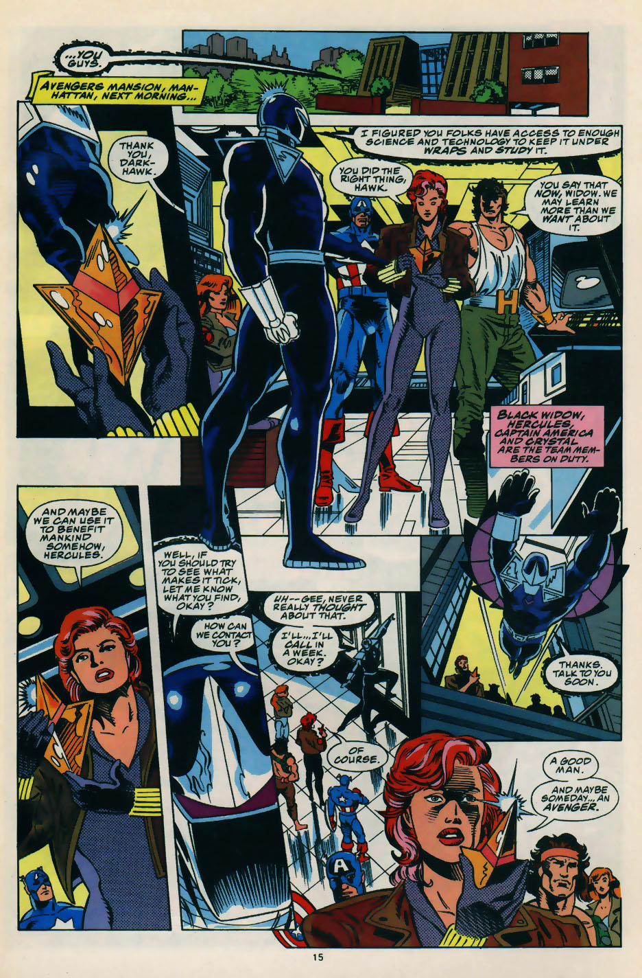 Read online Darkhawk (1991) comic -  Issue #33 - 11
