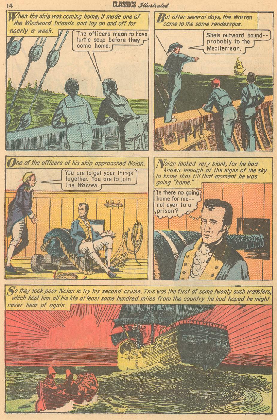Read online Classics Illustrated comic -  Issue #63 - 16