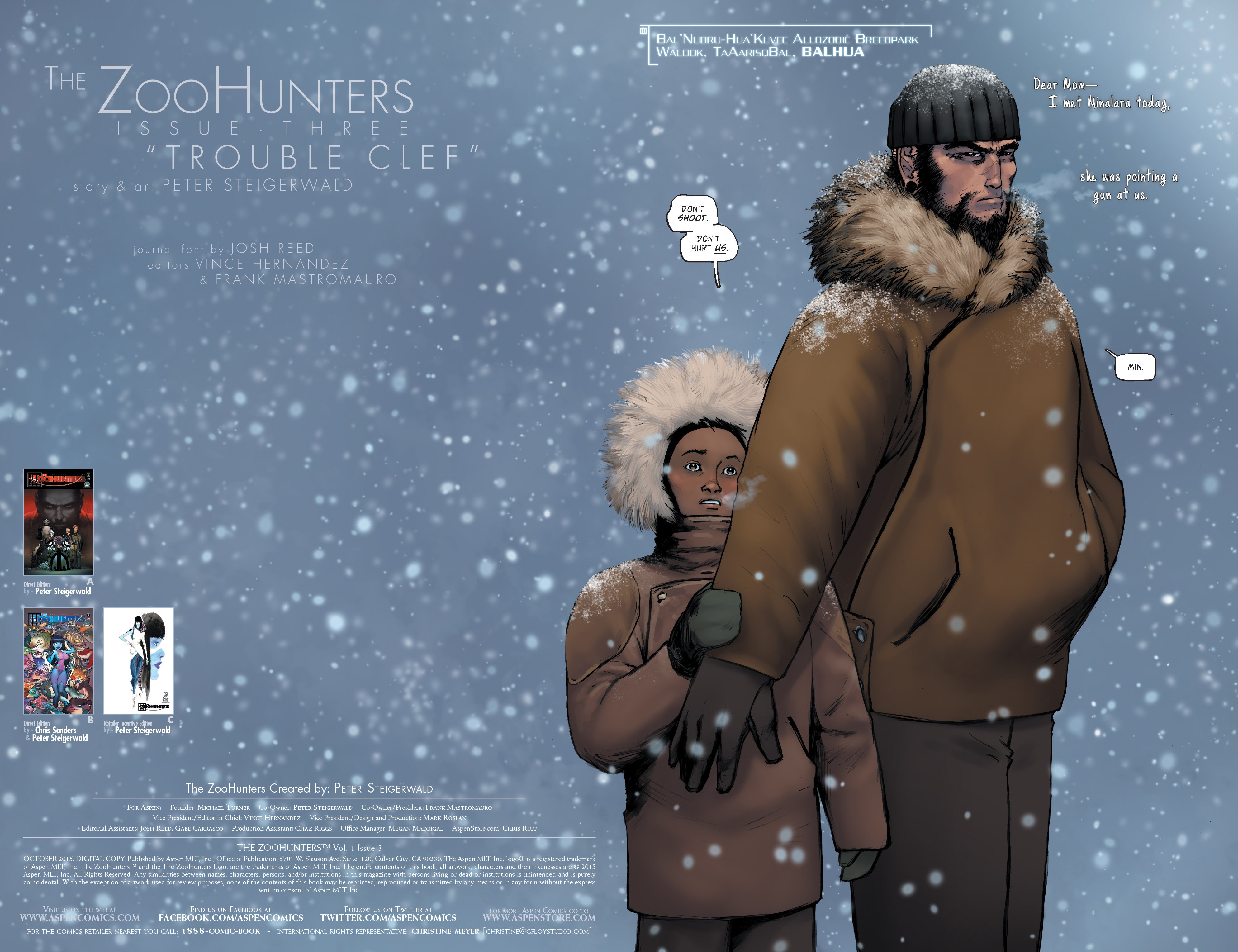 Read online The ZooHunters comic -  Issue #3 - 3