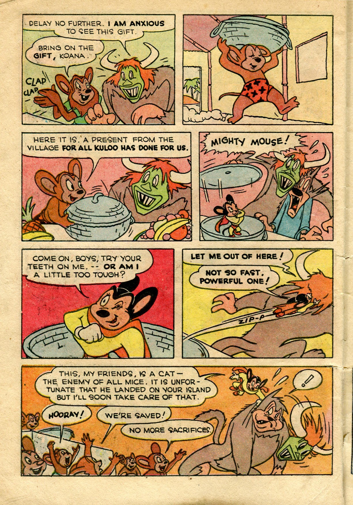 Read online Paul Terry's Mighty Mouse Comics comic -  Issue #11 - 30