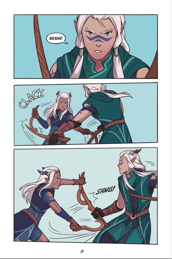 Read online The Dragon Prince: Bloodmoon Huntress comic -  Issue # TPB - 41