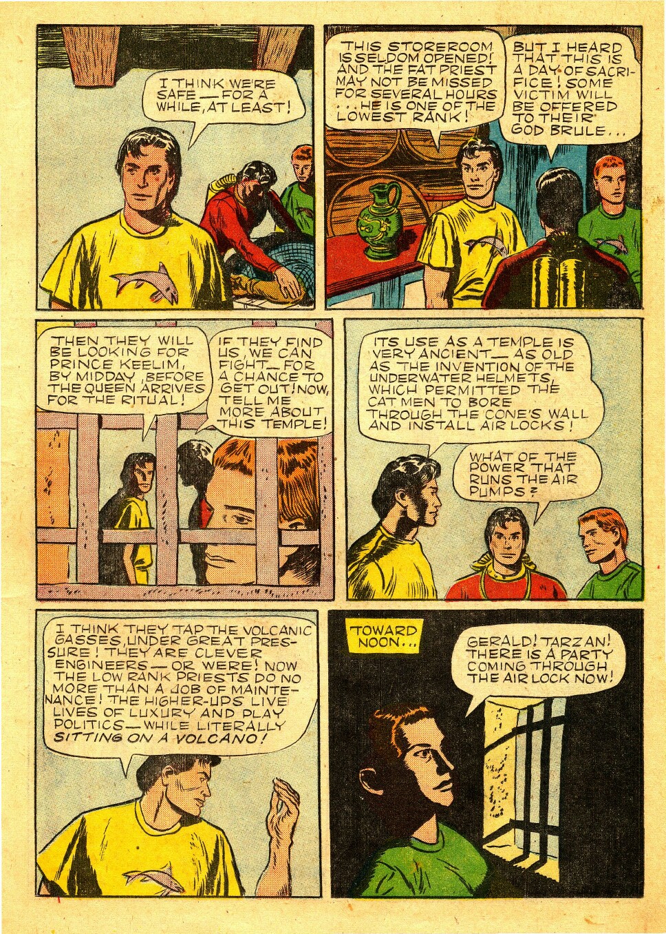 Read online Tarzan (1948) comic -  Issue #38 - 19