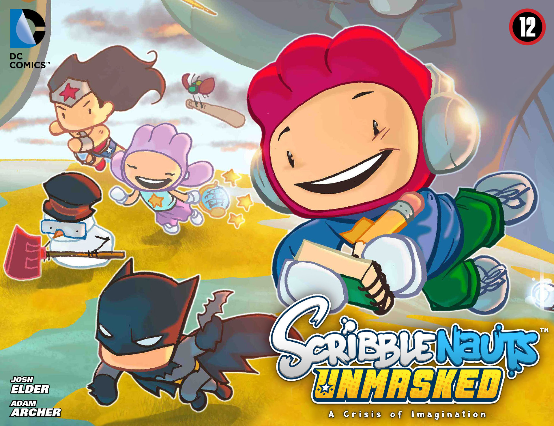 Read online Scribblenauts Unmasked: A Crisis of Imagination comic -  Issue #12 - 1