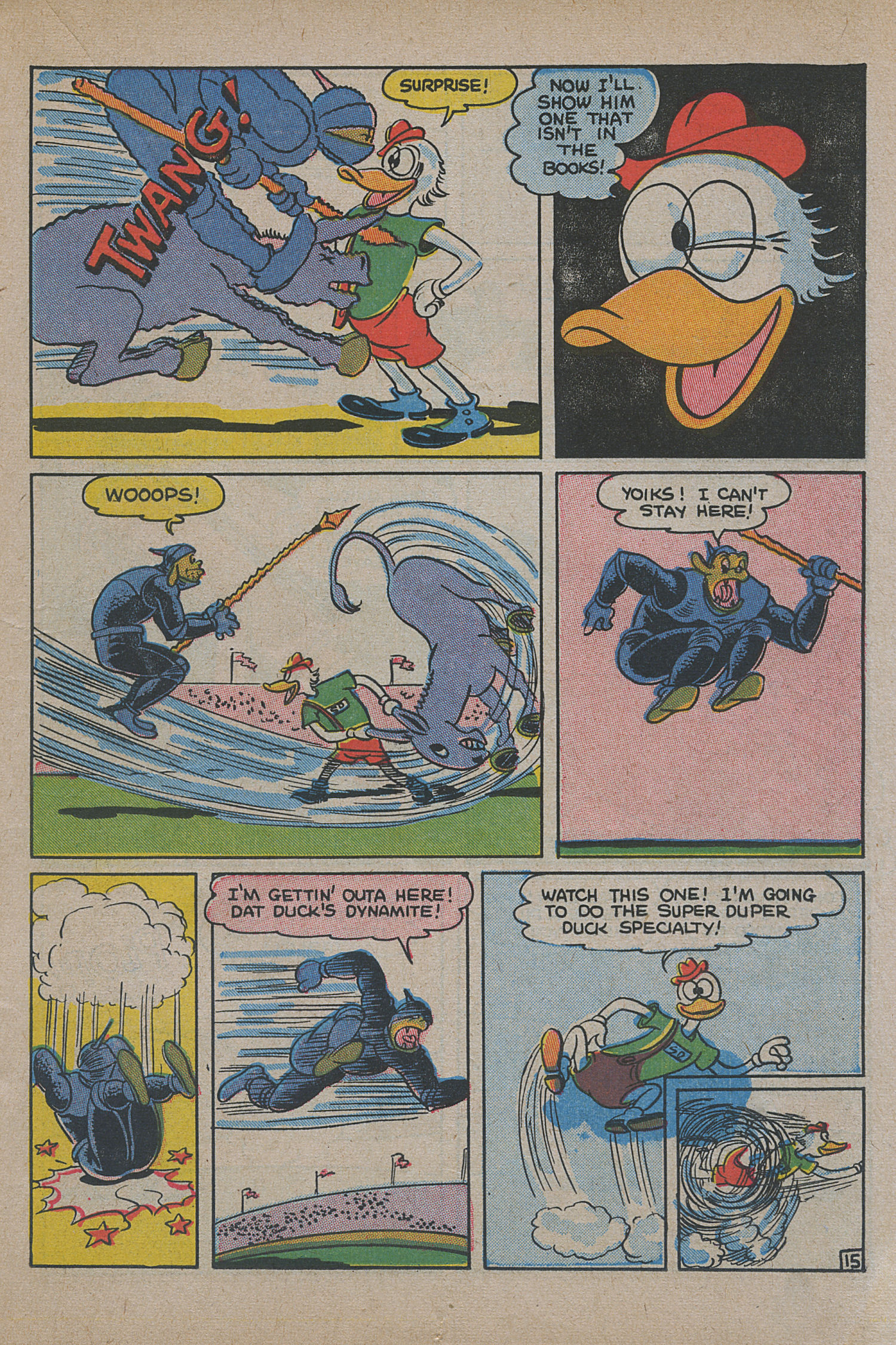 Read online Super Duck Comics comic -  Issue #2 - 17