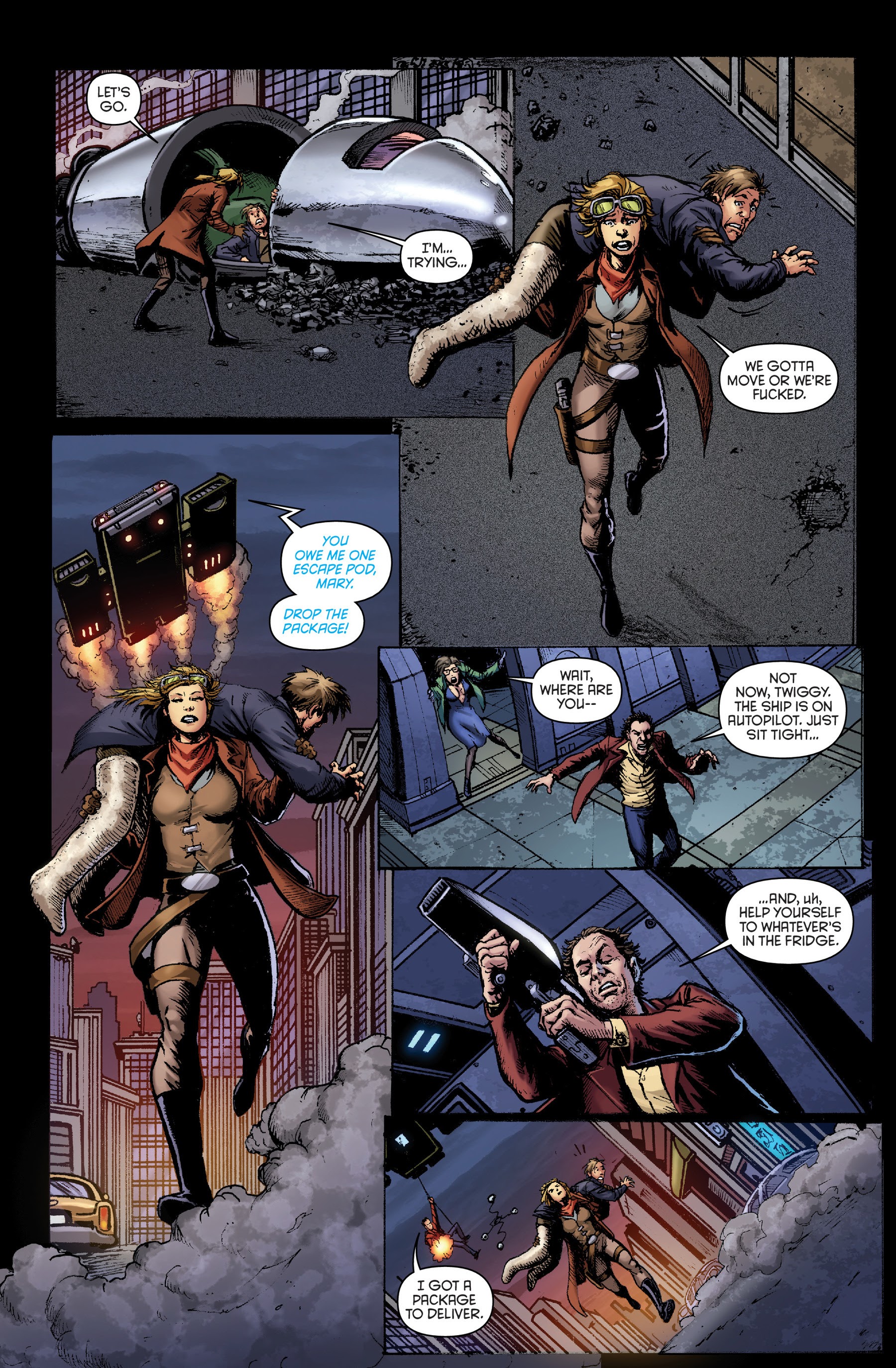 Read online Space Bastards comic -  Issue #3 - 22