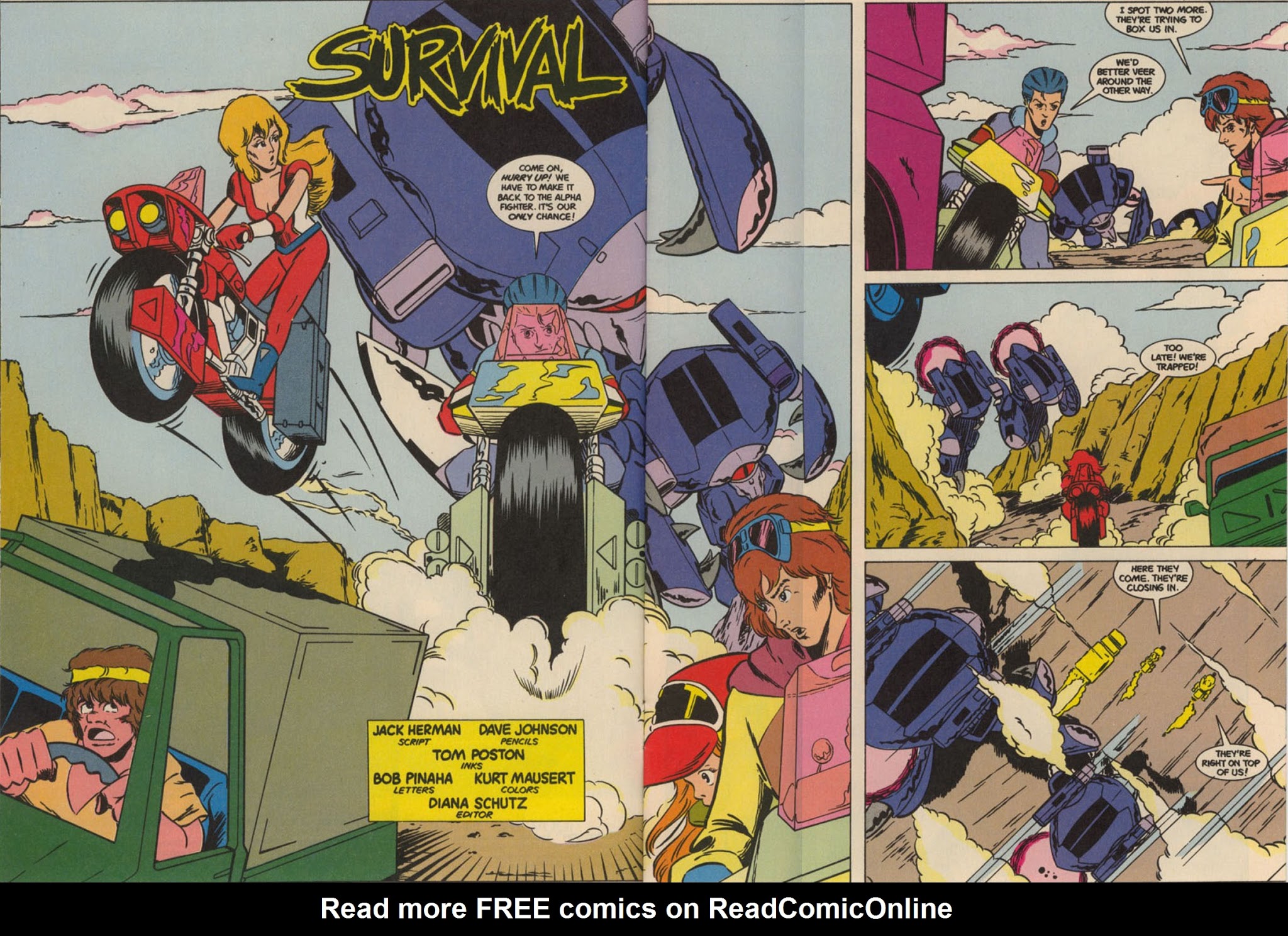 Read online Robotech The New Generation comic -  Issue #4 - 5