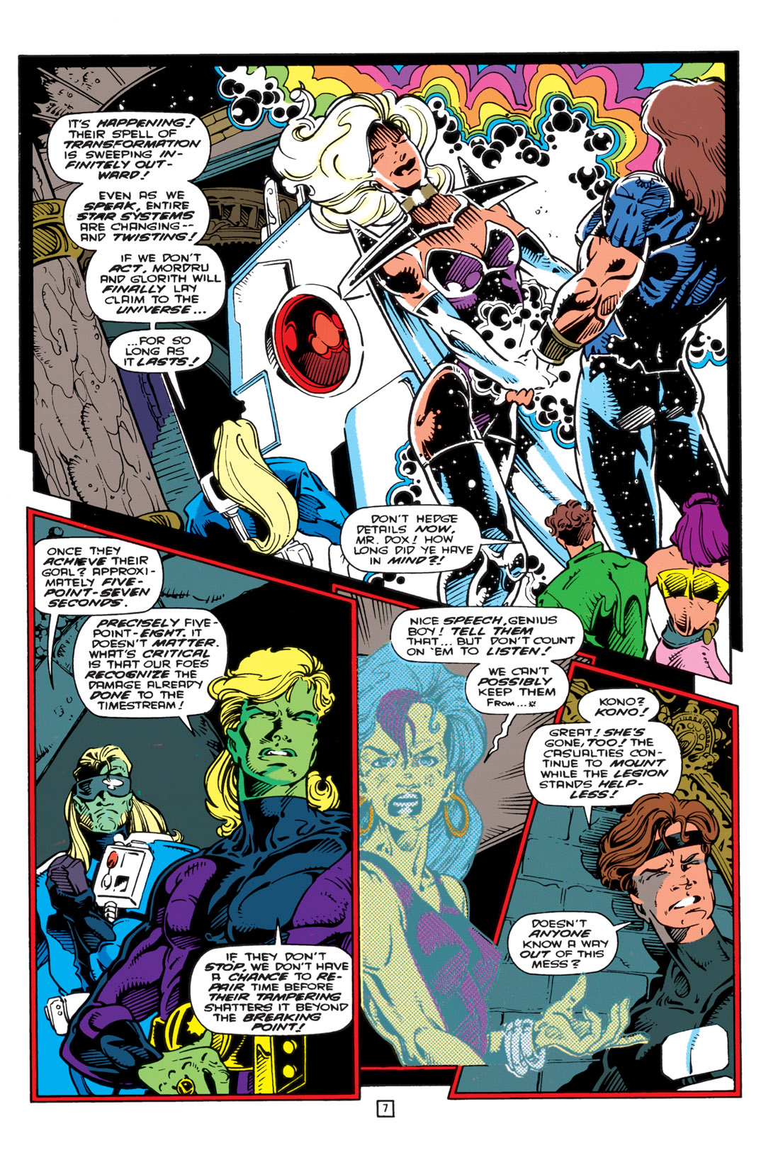 Read online Legionnaires comic -  Issue #18 - 7
