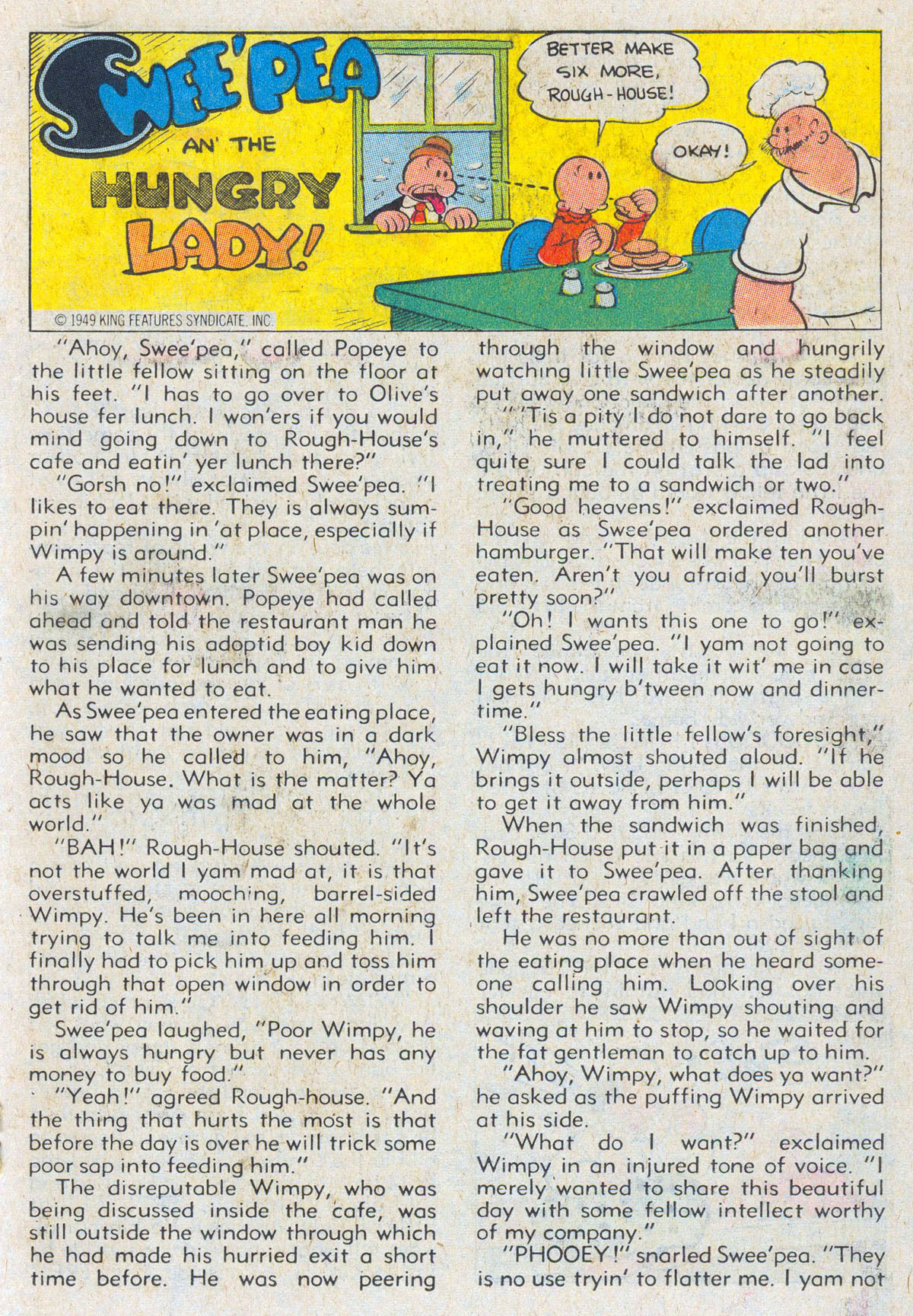 Read online Popeye (1948) comic -  Issue #169 - 19