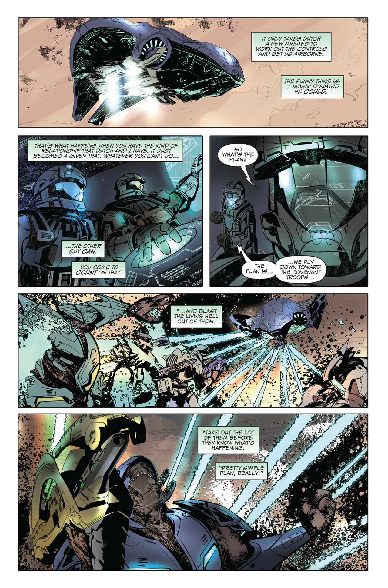 Read online Halo: Helljumper comic -  Issue # Full - 98