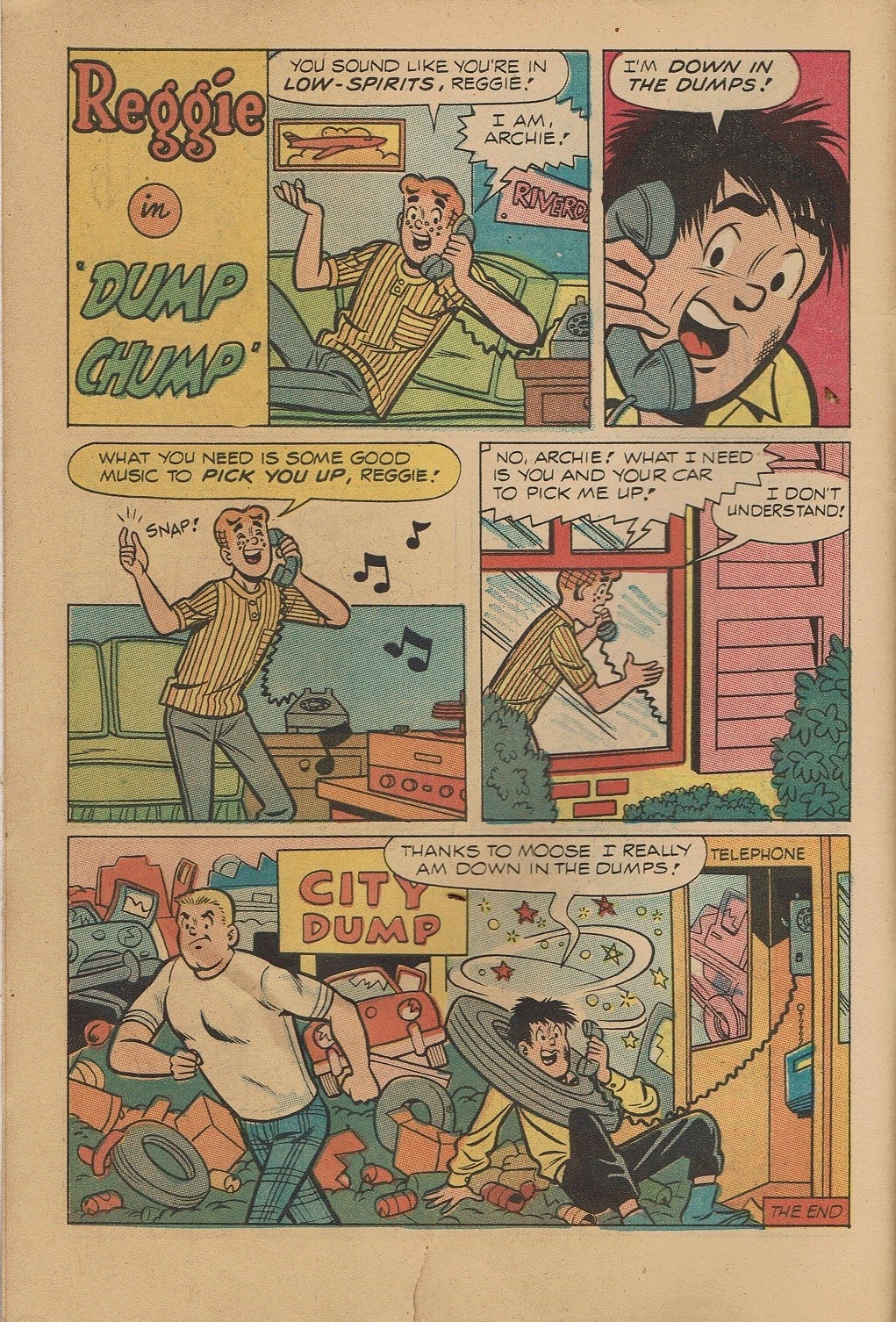 Read online Reggie's Wise Guy Jokes comic -  Issue #3 - 6
