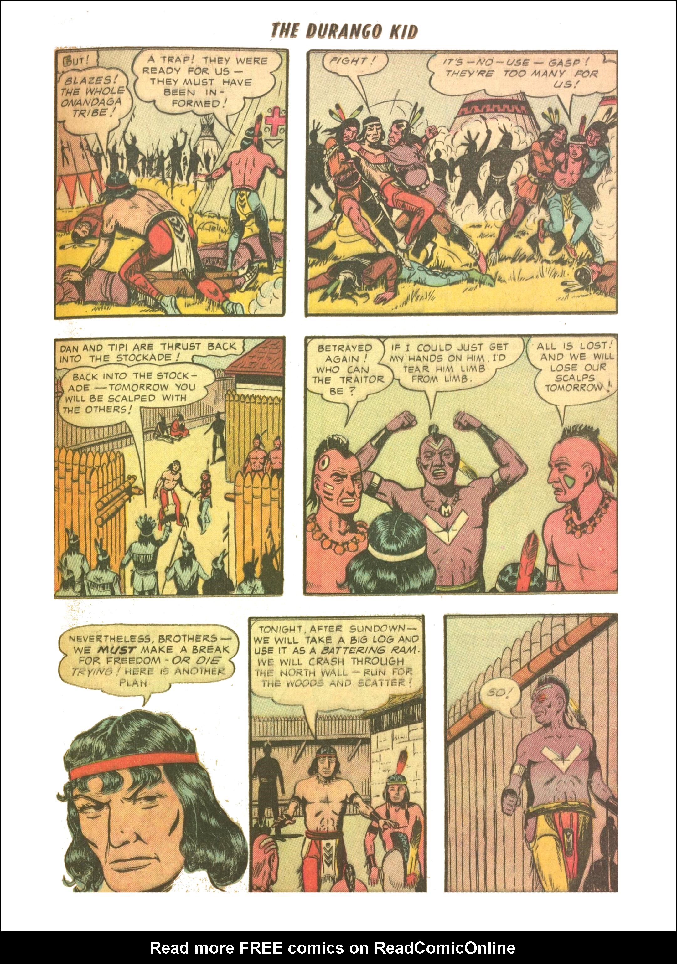 Read online Charles Starrett as The Durango Kid comic -  Issue #26 - 23